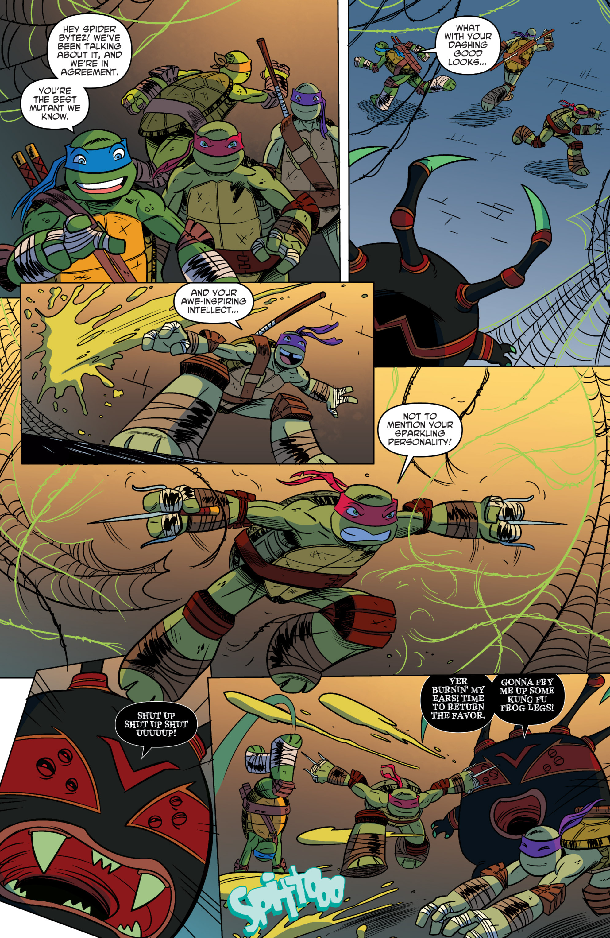 Read online Teenage Mutant Ninja Turtles New Animated Adventures comic -  Issue #10 - 14