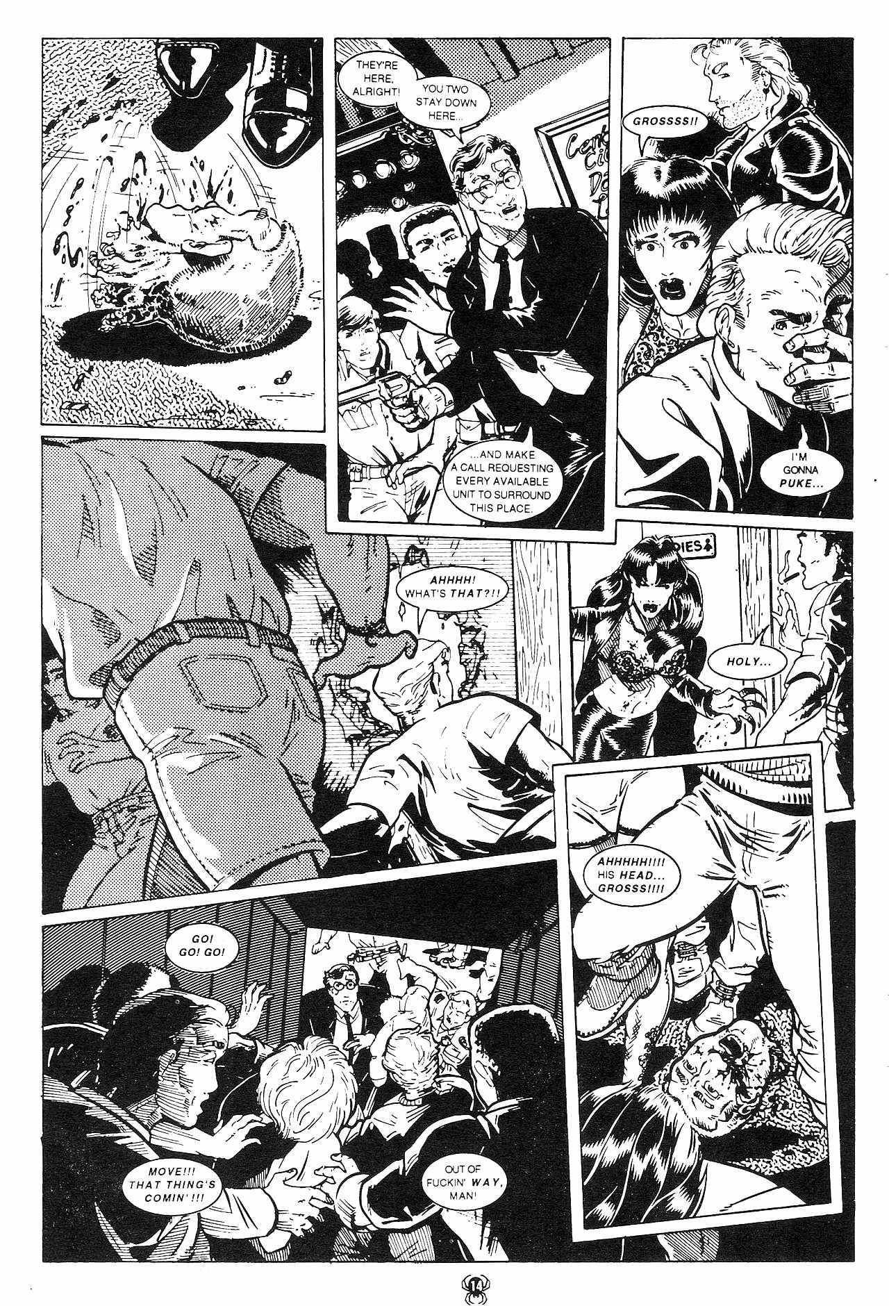 Read online Fangs of the Widow comic -  Issue #6 - 16