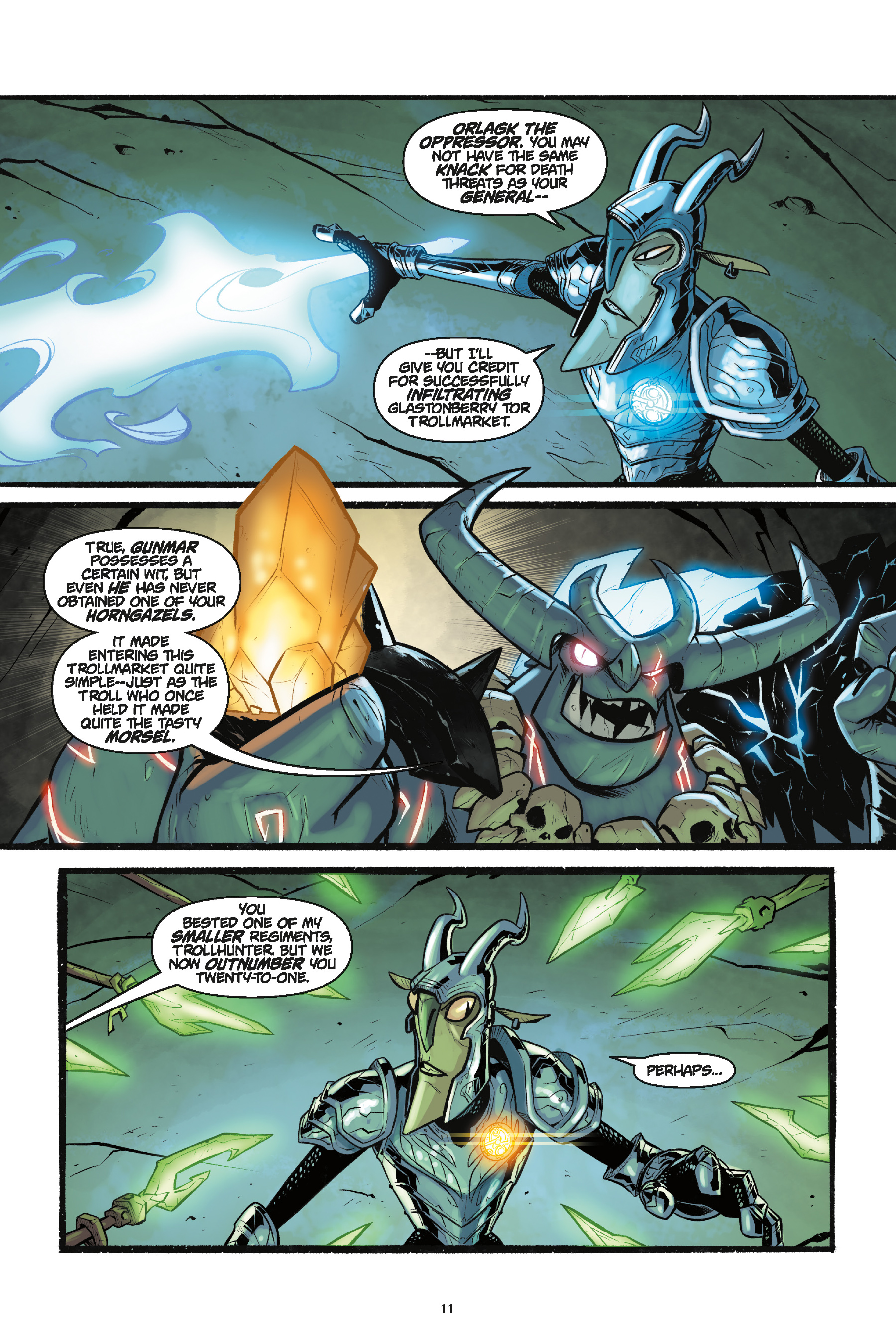 Read online Trollhunters: Tales of Arcadia-The Felled comic -  Issue # TPB - 12