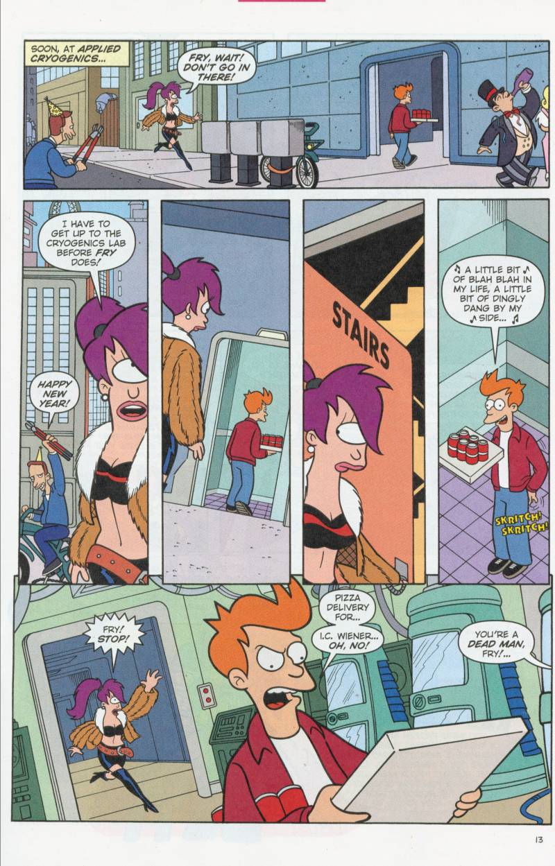 Read online Futurama Comics comic -  Issue #7 - 14