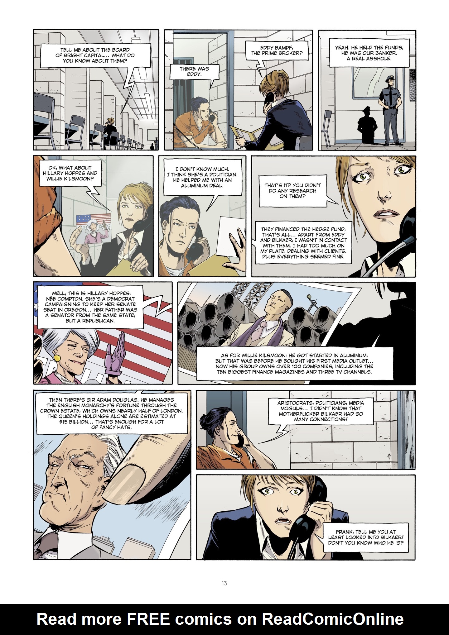 Read online Hedge Fund comic -  Issue #3 - 14