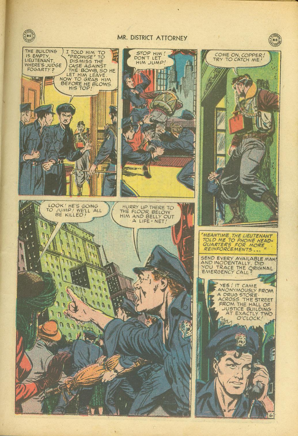 Read online Mr. District Attorney comic -  Issue #7 - 35