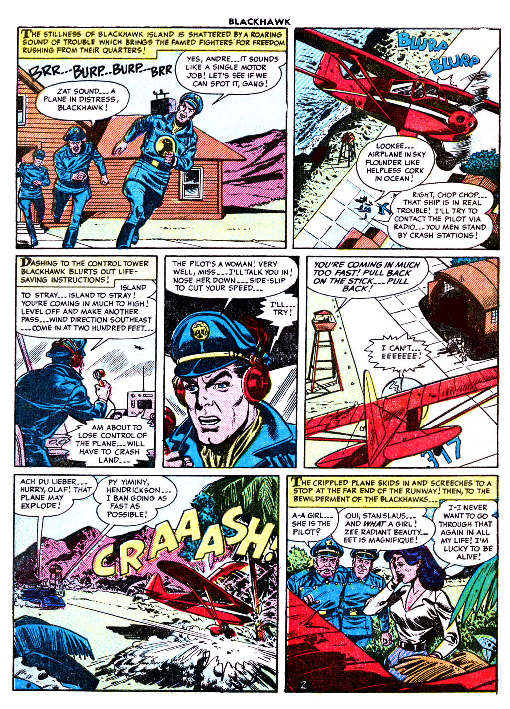 Read online Blackhawk (1957) comic -  Issue #87 - 4