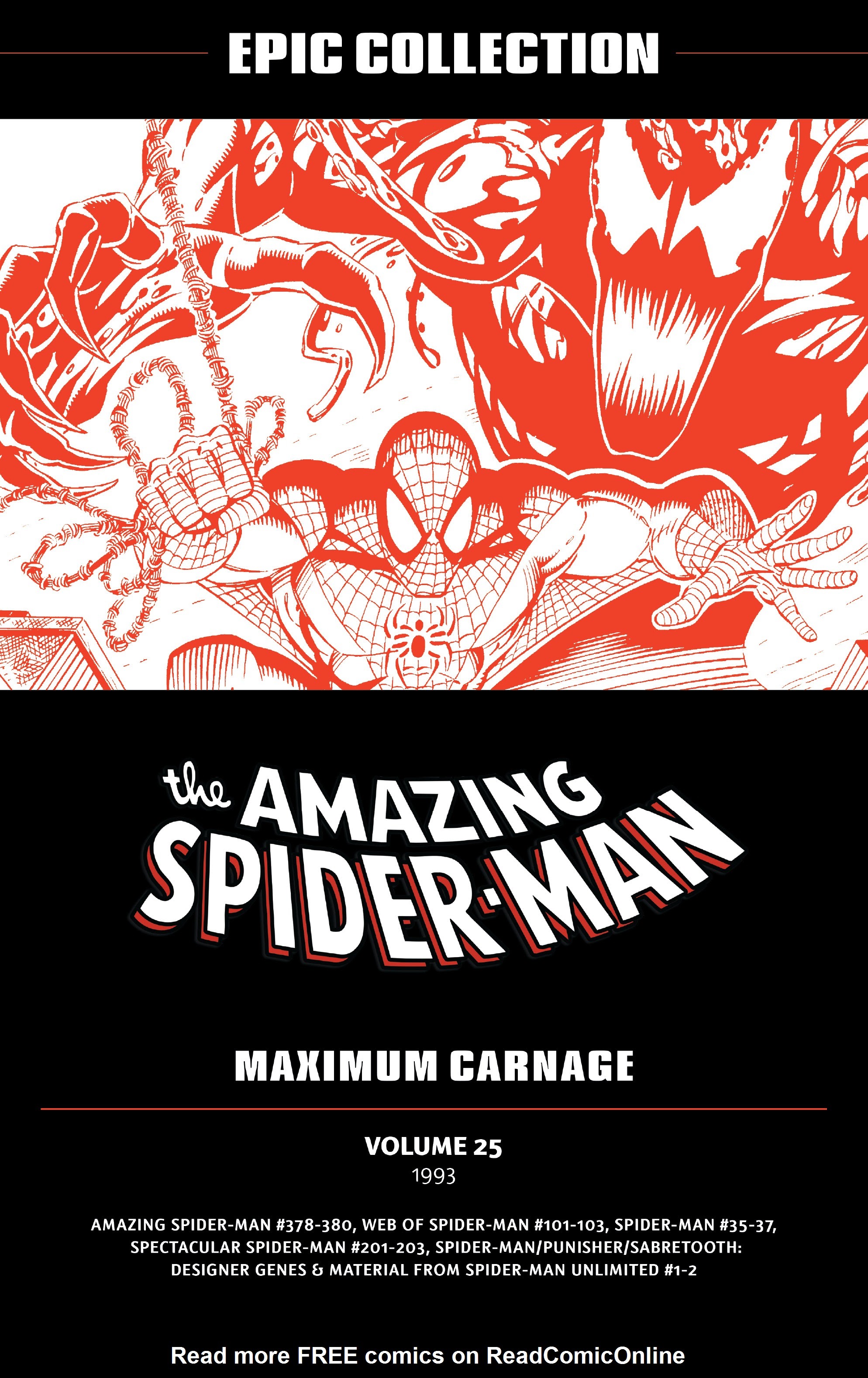 Read online Amazing Spider-Man Epic Collection comic -  Issue # Maximum Carnage (Part 1) - 2