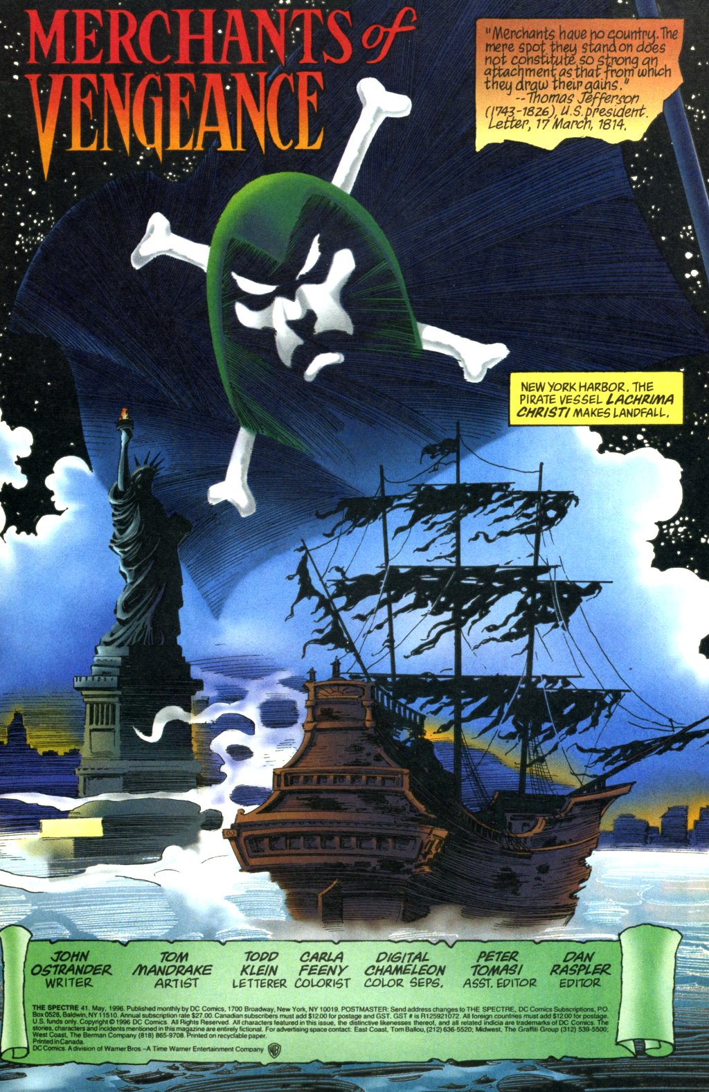 Read online The Spectre (1992) comic -  Issue #41 - 2