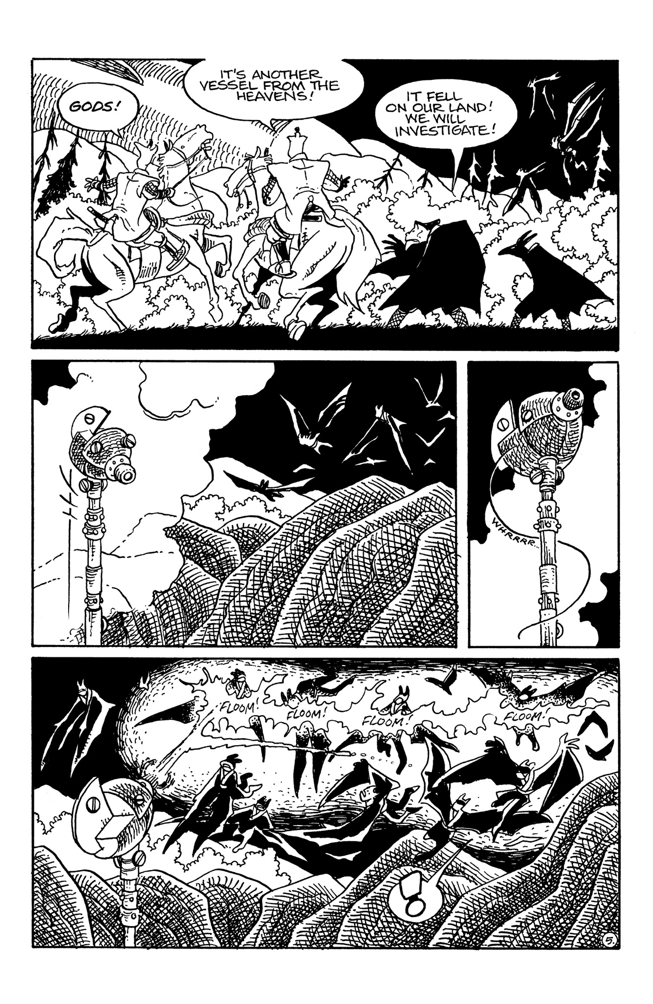 Read online Usagi Yojimbo: Senso comic -  Issue #5 - 7
