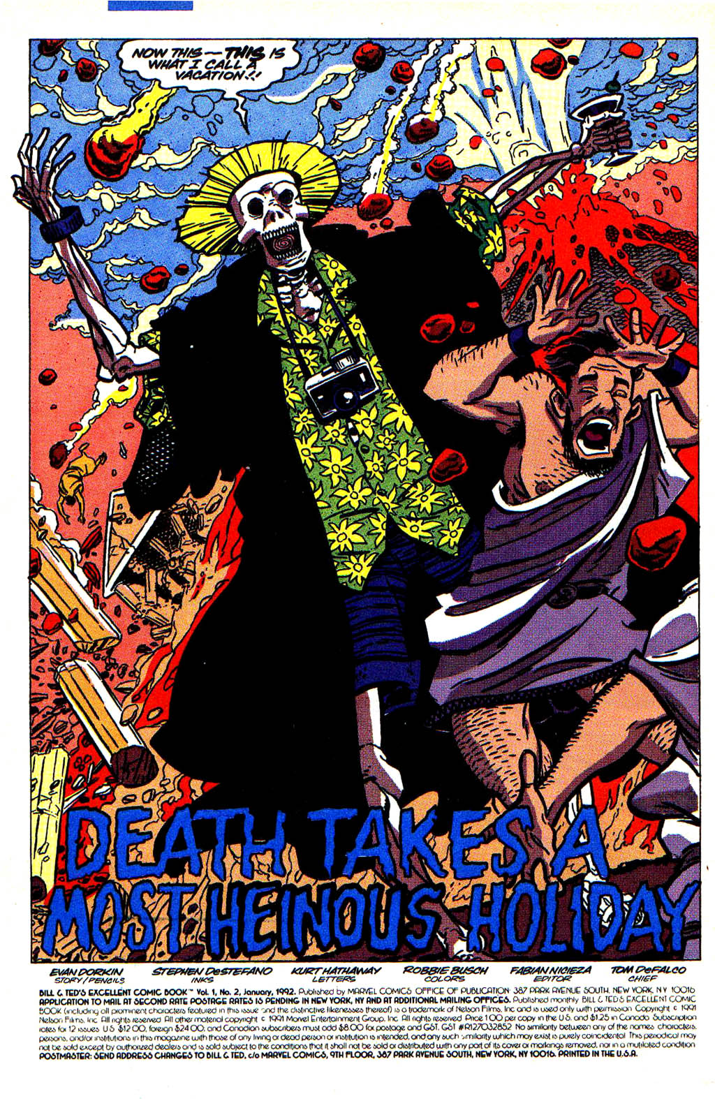 Read online Bill & Ted's Excellent Comic Book comic -  Issue #2 - 3