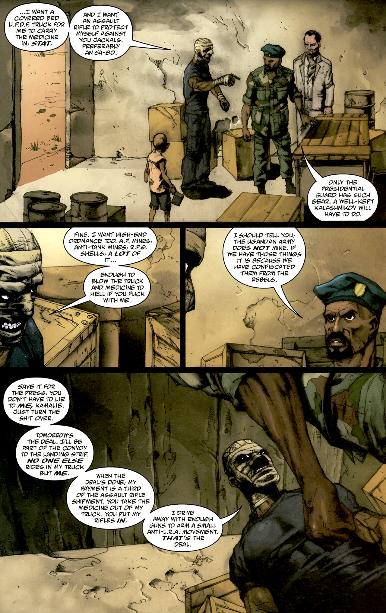 Read online Unknown Soldier (2008) comic -  Issue #18 - 13