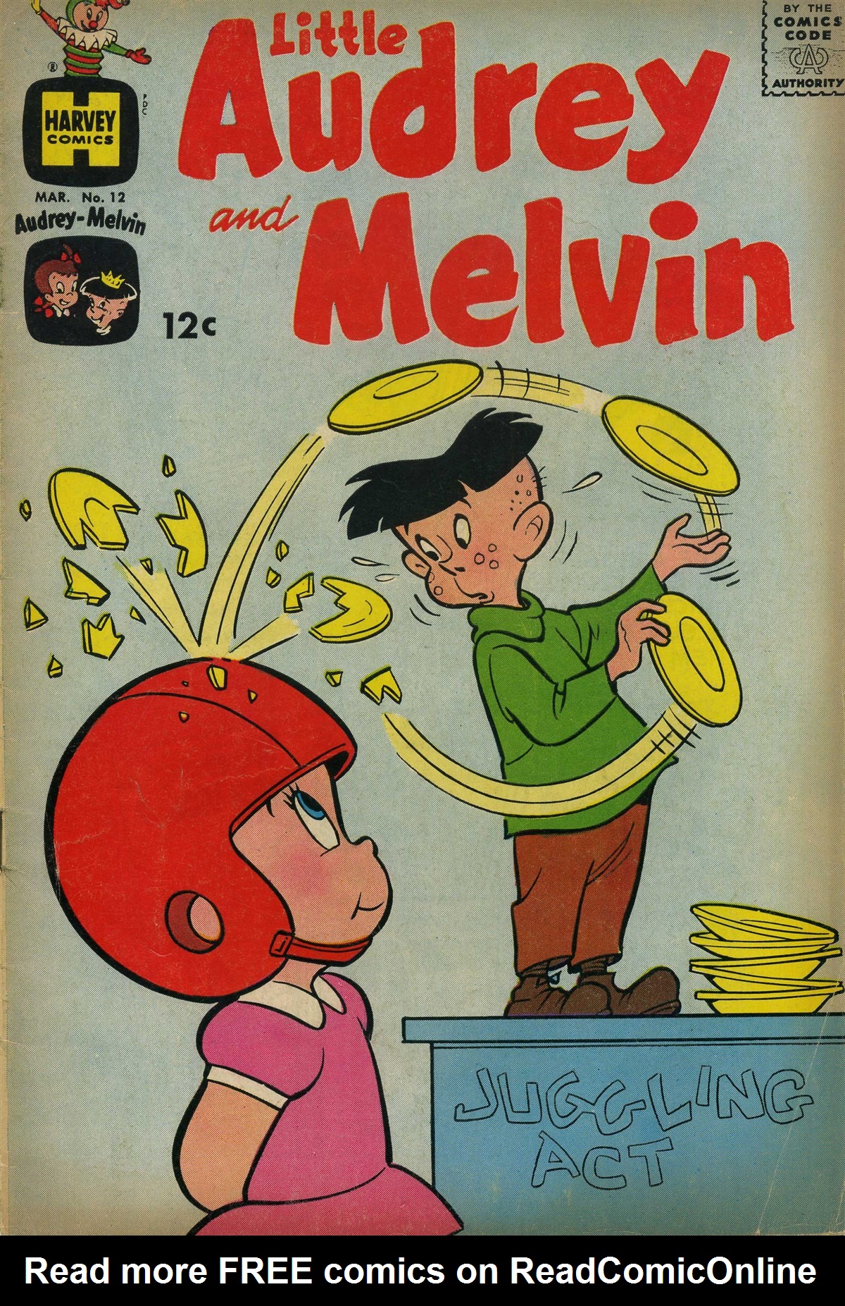 Read online Little Audrey And Melvin comic -  Issue #12 - 1