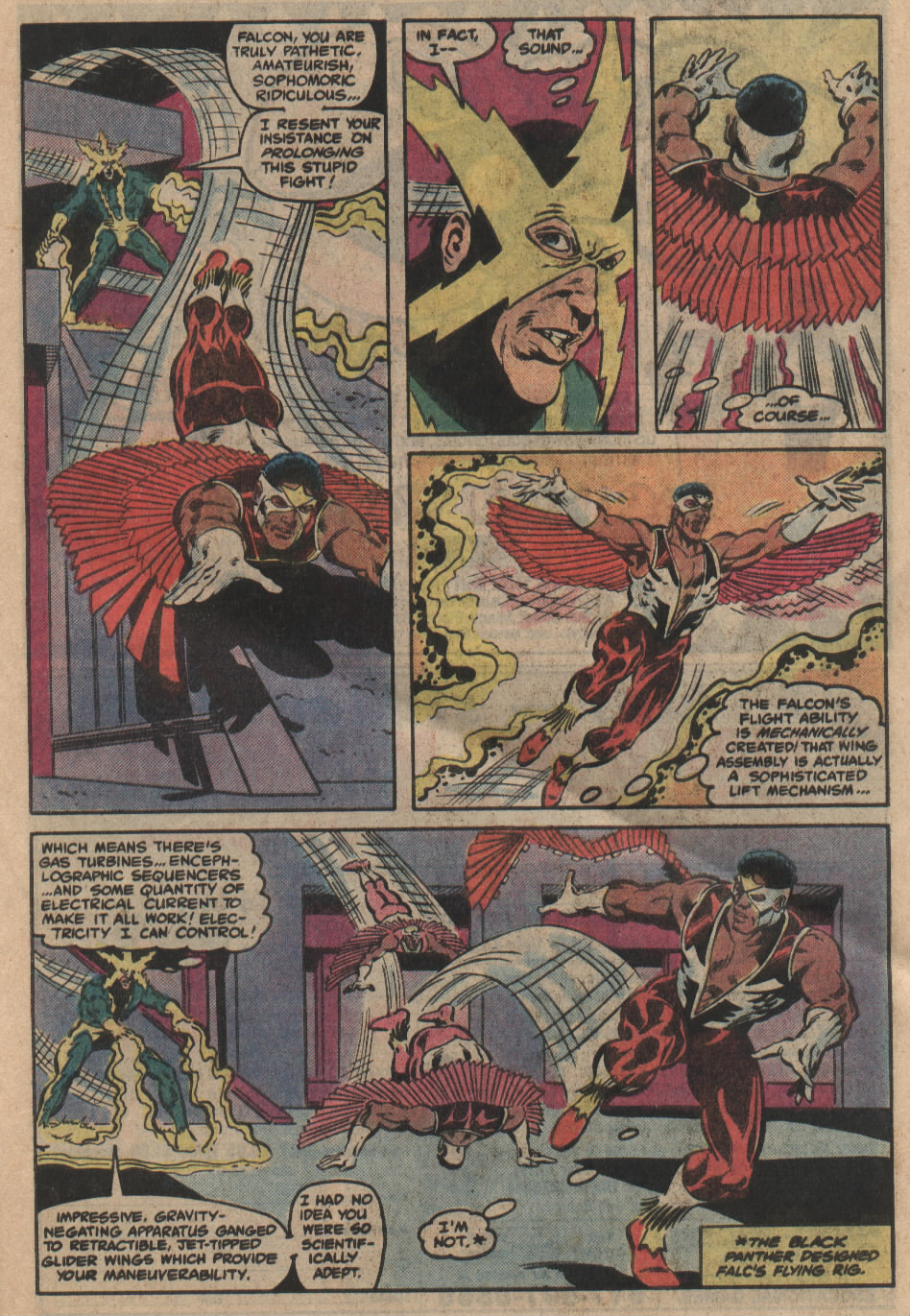 Read online Falcon (1983) comic -  Issue #4 - 16