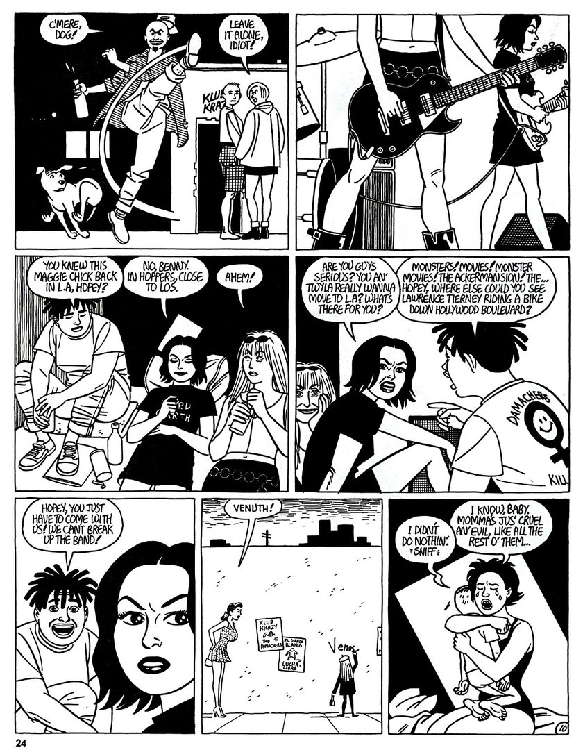 Read online Love and Rockets (1982) comic -  Issue #49 - 26