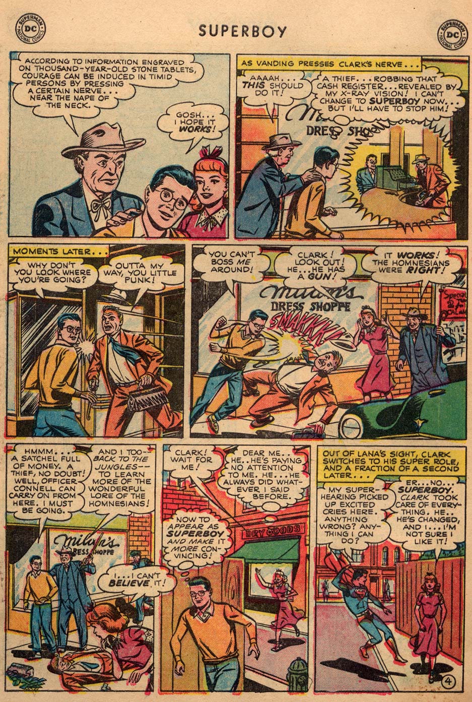 Read online Superboy (1949) comic -  Issue #22 - 32