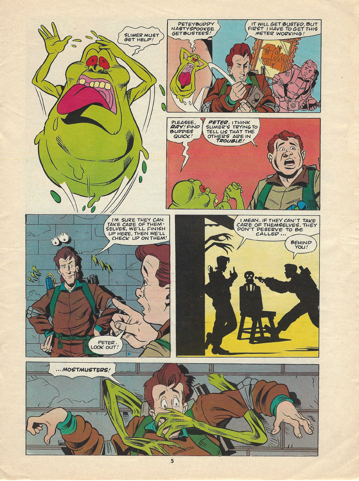 Read online The Real Ghostbusters comic -  Issue #51 - 5
