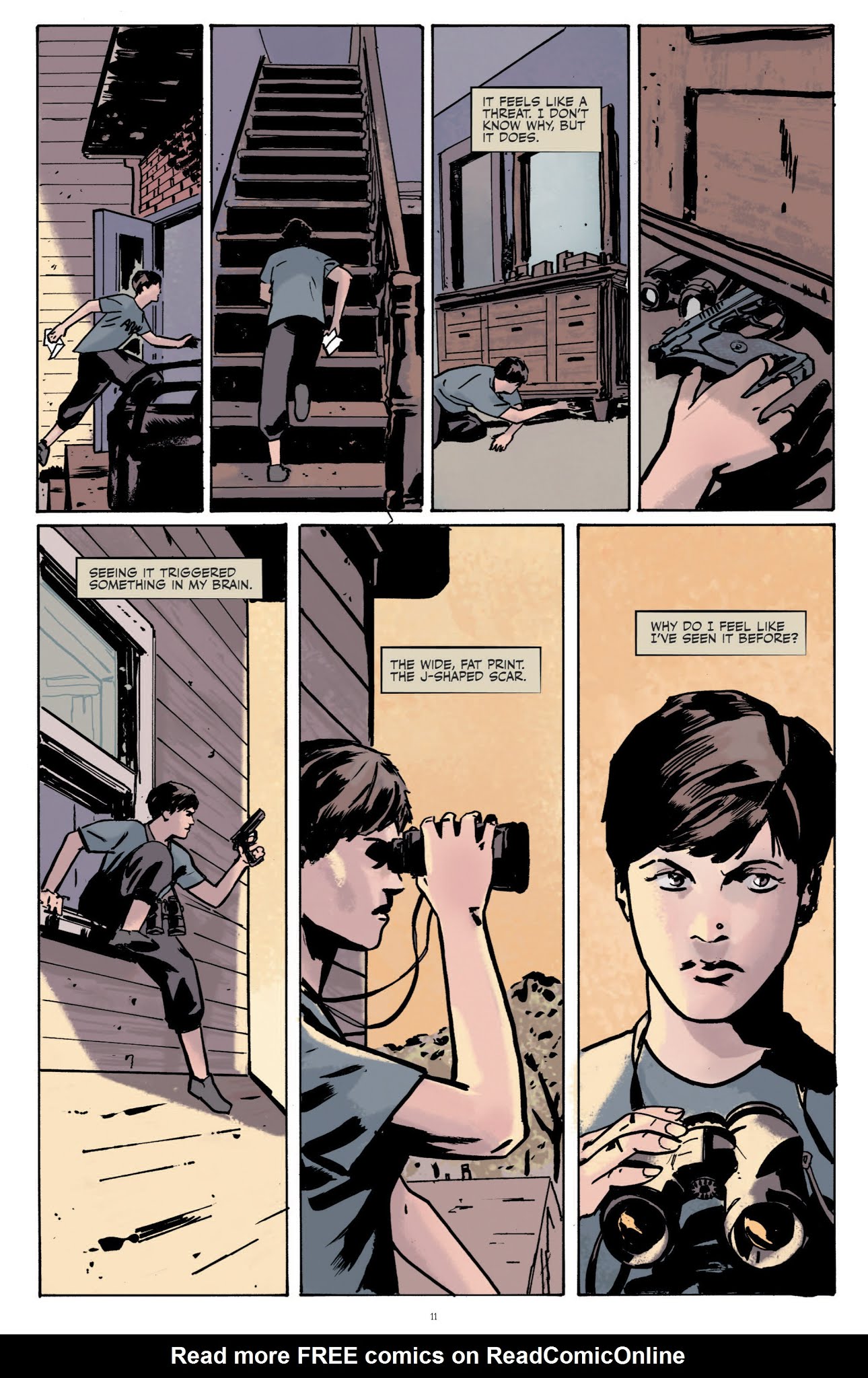 Read online Thumbprint comic -  Issue #1 - 12