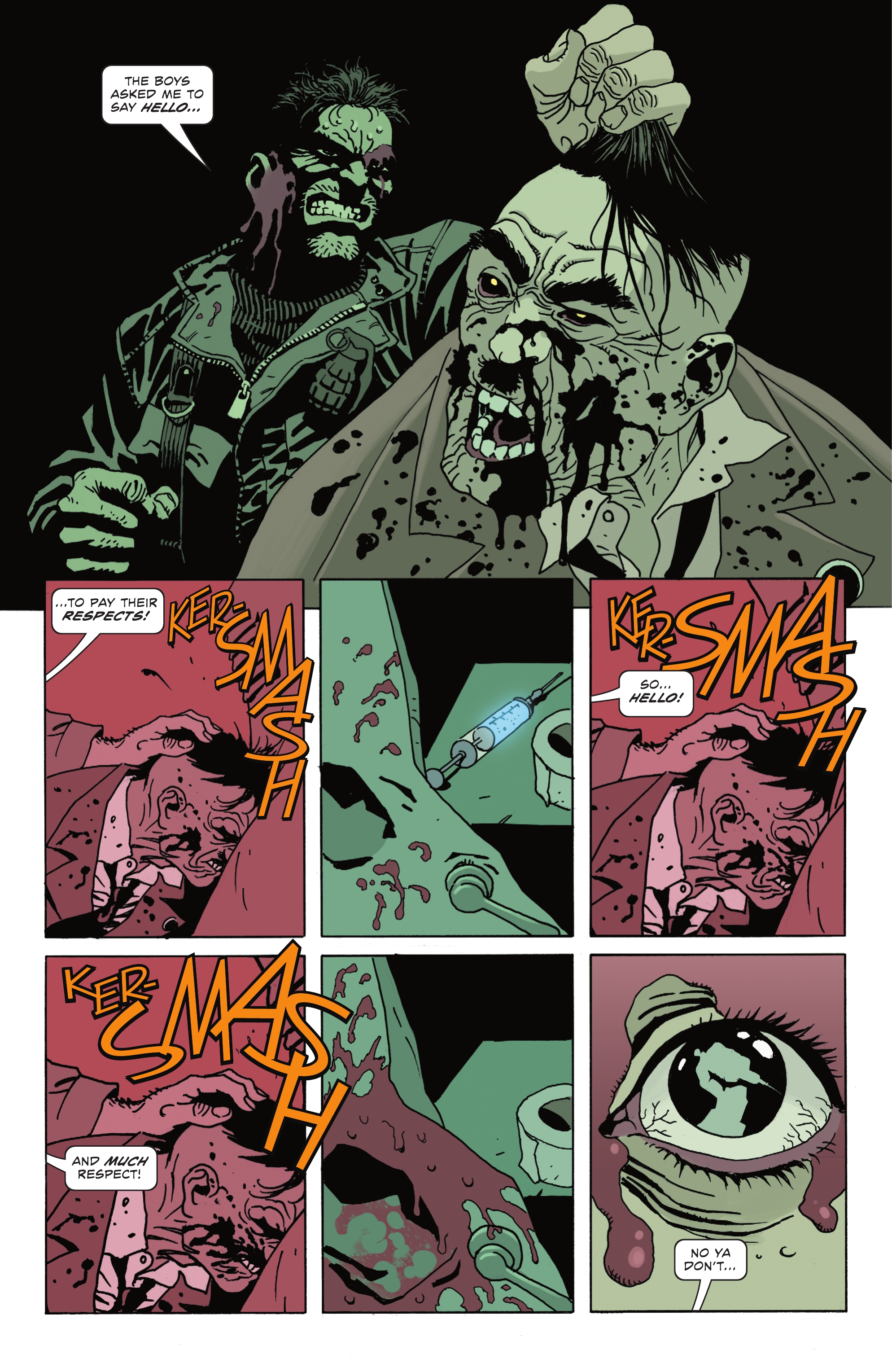 Read online DC Horror Presents: Sgt. Rock vs. The Army of the Dead comic -  Issue #6 - 8