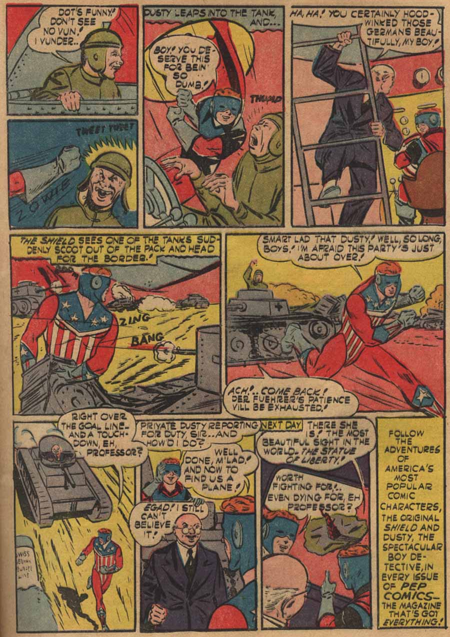 Read online Pep Comics comic -  Issue #21 - 15