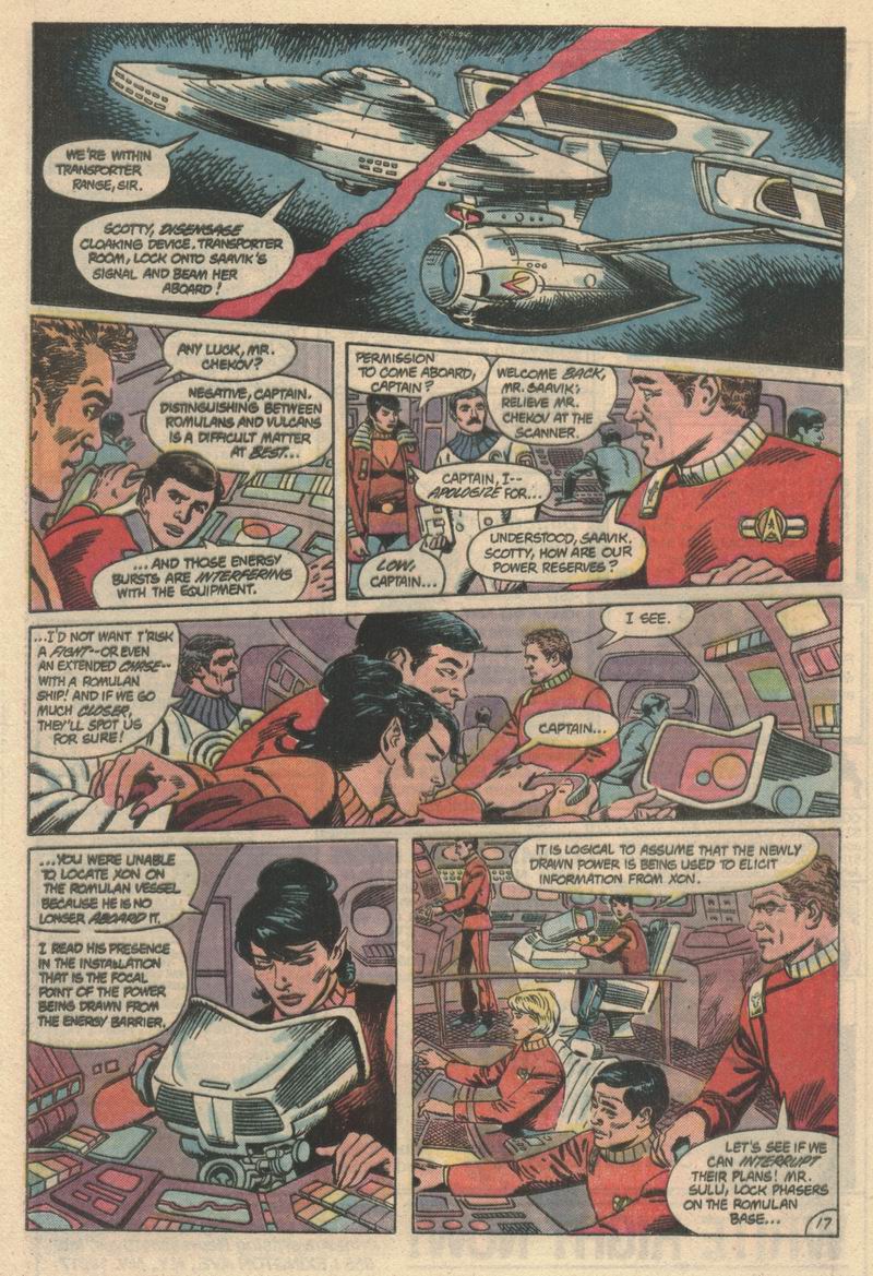 Read online Star Trek (1984) comic -  Issue #8 - 18