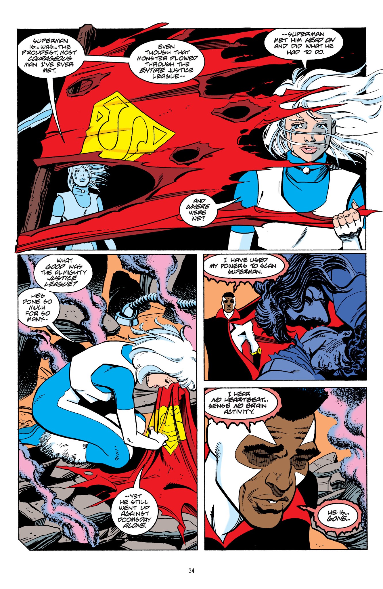 Read online Superman: Funeral For A Friend comic -  Issue # TPB - 32