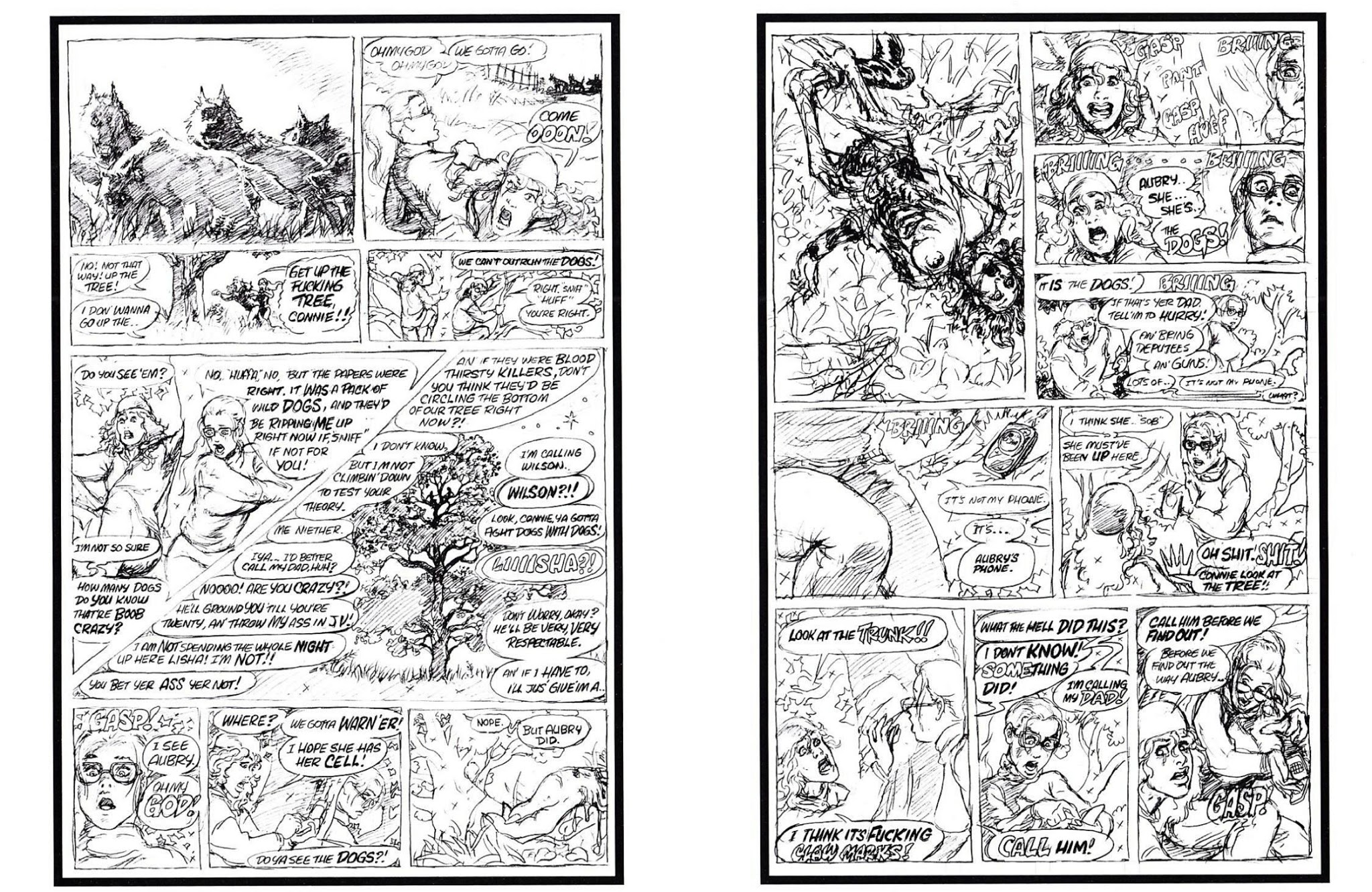 Read online Cavewoman: Mutation comic -  Issue #1 - 24