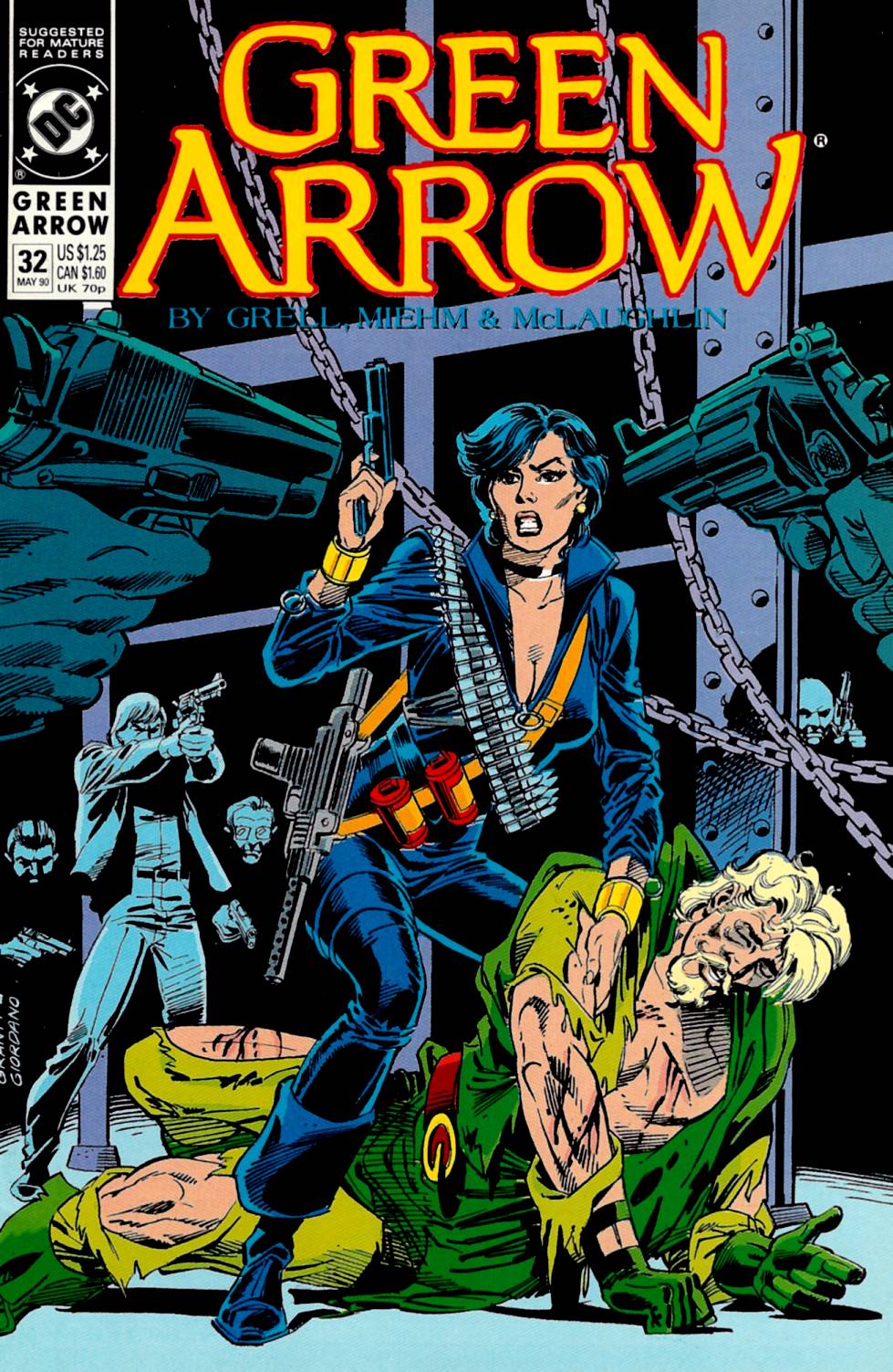 Read online Green Arrow (1988) comic -  Issue #32 - 1