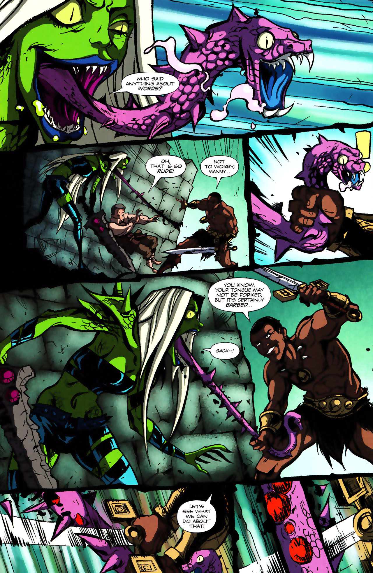 Read online Barack the Barbarian comic -  Issue #2 - 14