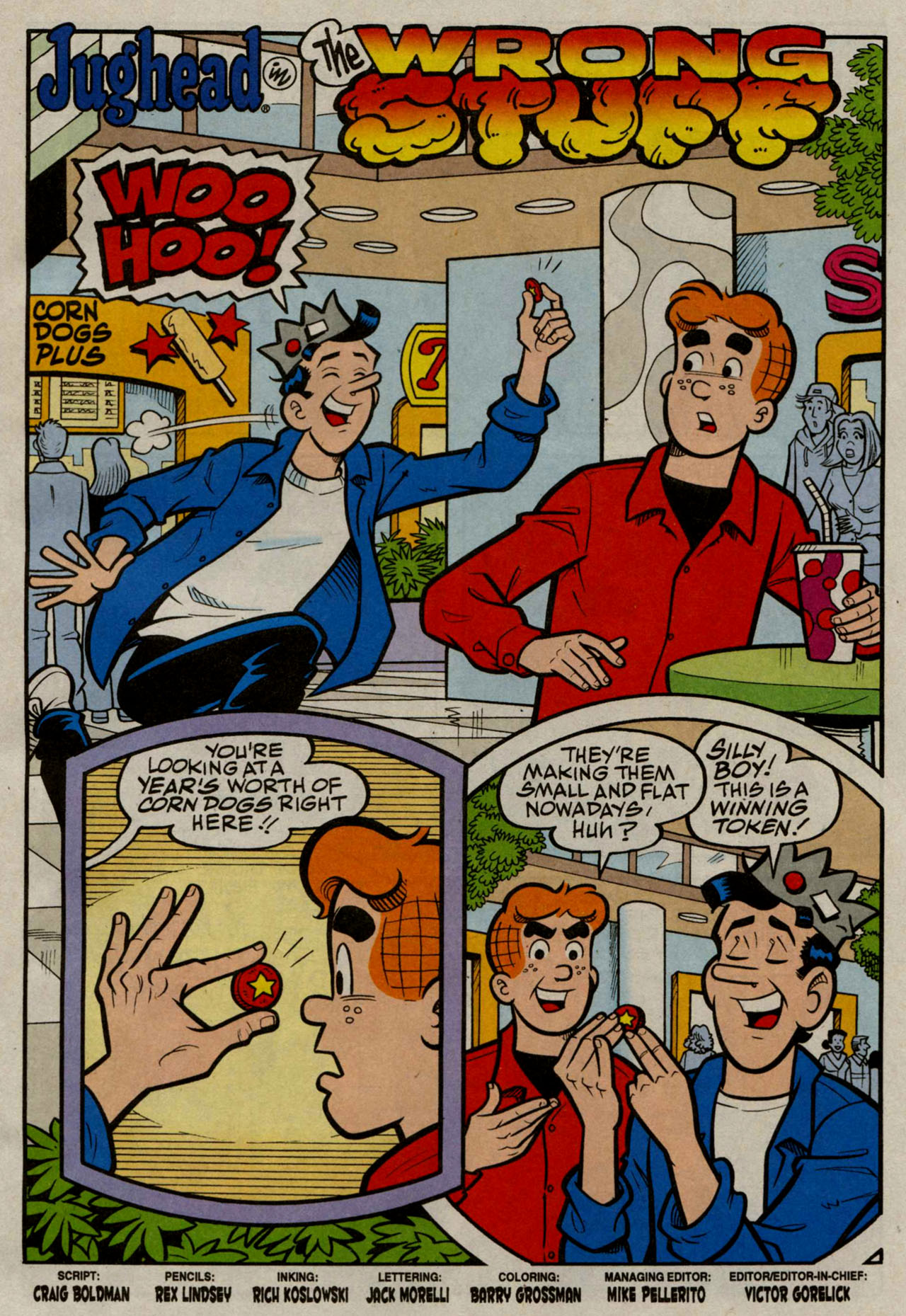 Read online Archie's Pal Jughead Comics comic -  Issue #188 - 2