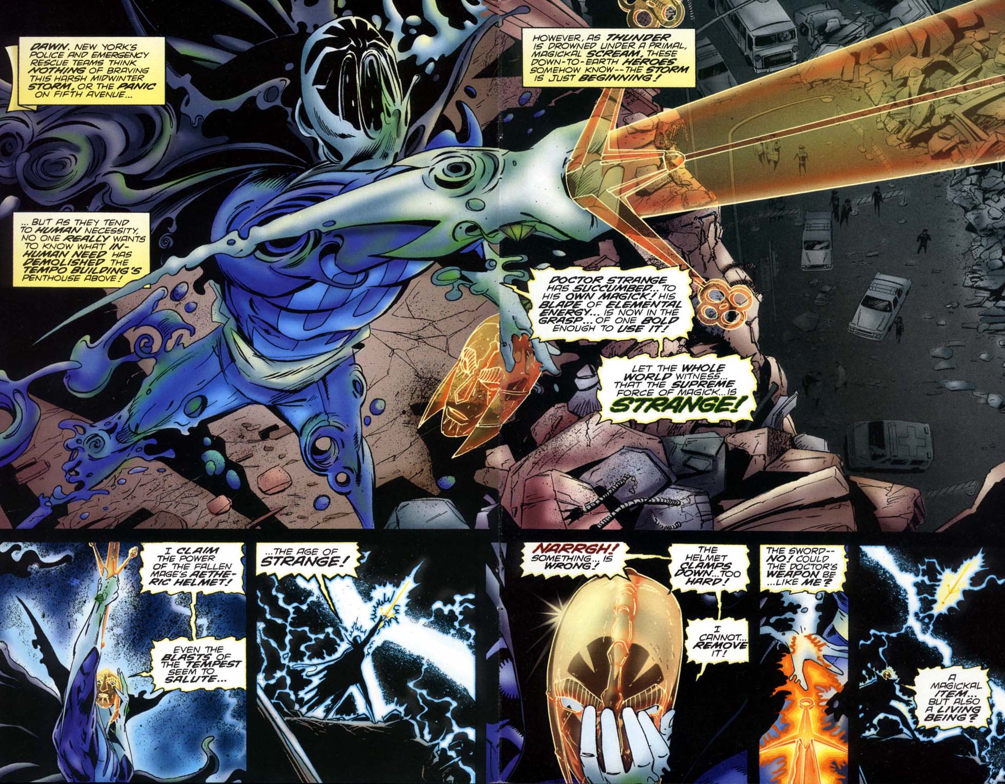 Read online Doctor Strange: Sorcerer Supreme comic -  Issue #75 - 3