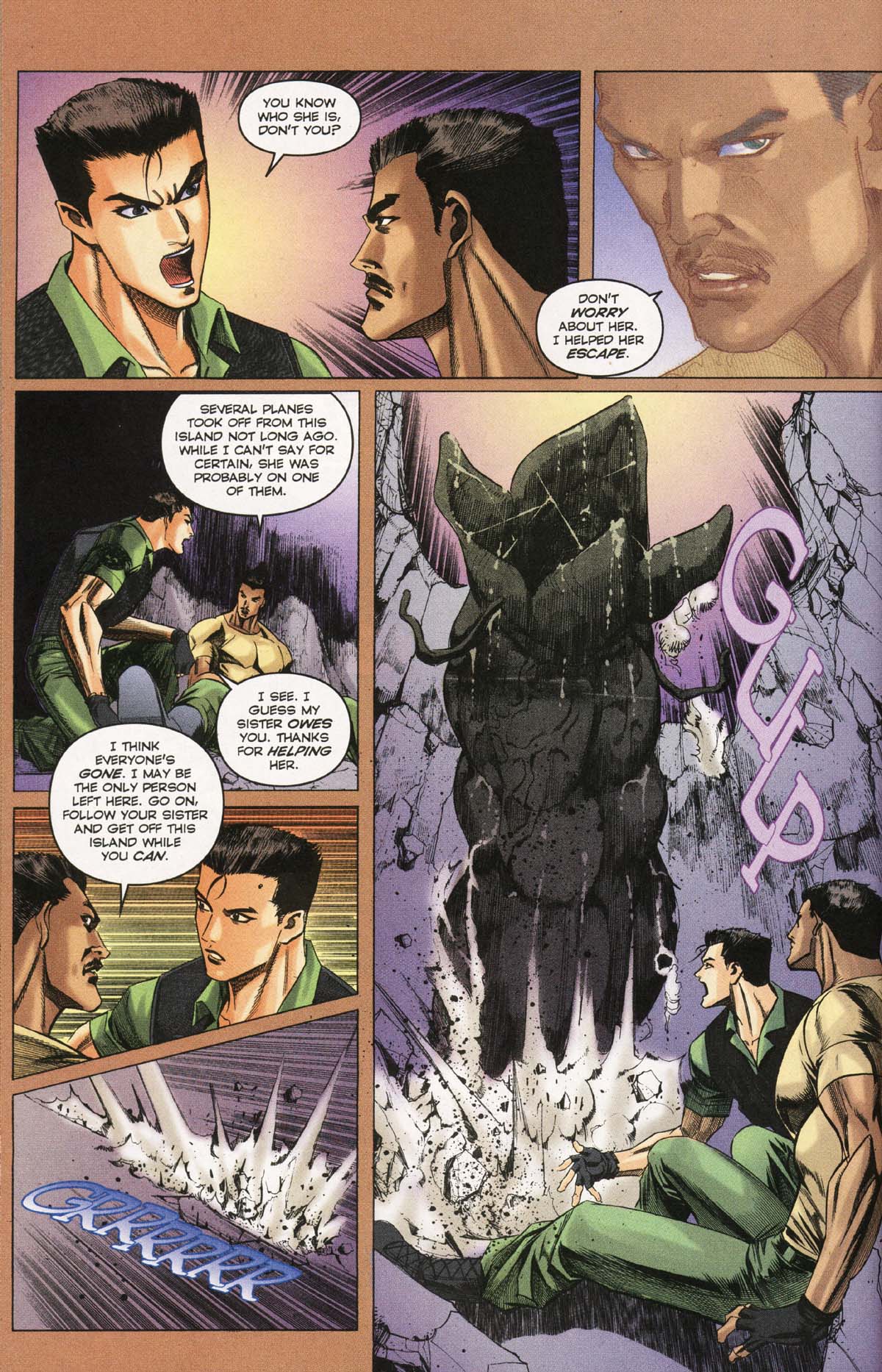 Read online Resident Evil Code: Veronica comic -  Issue #3 - 39