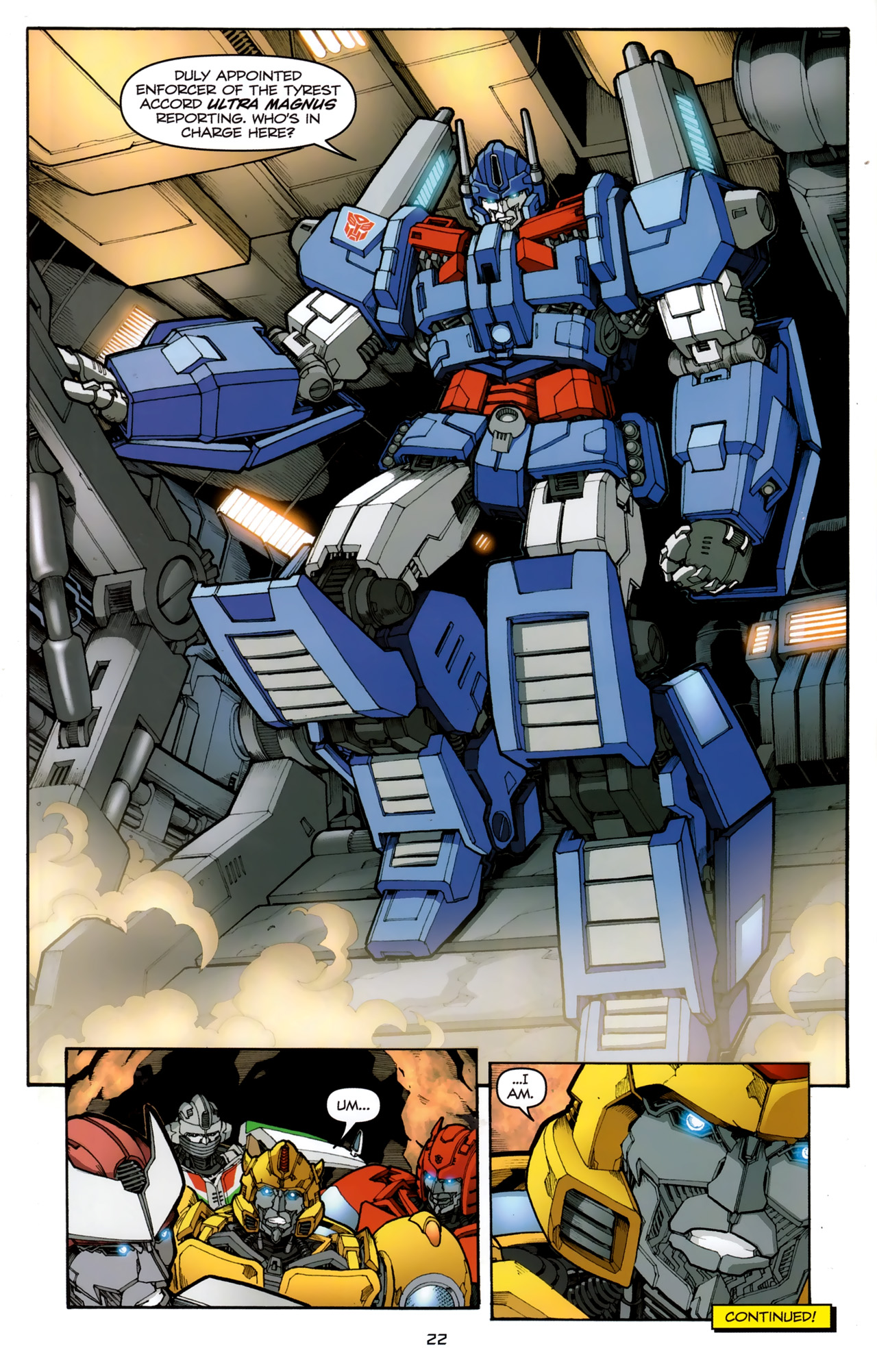 Read online The Transformers (2009) comic -  Issue #2 - 22