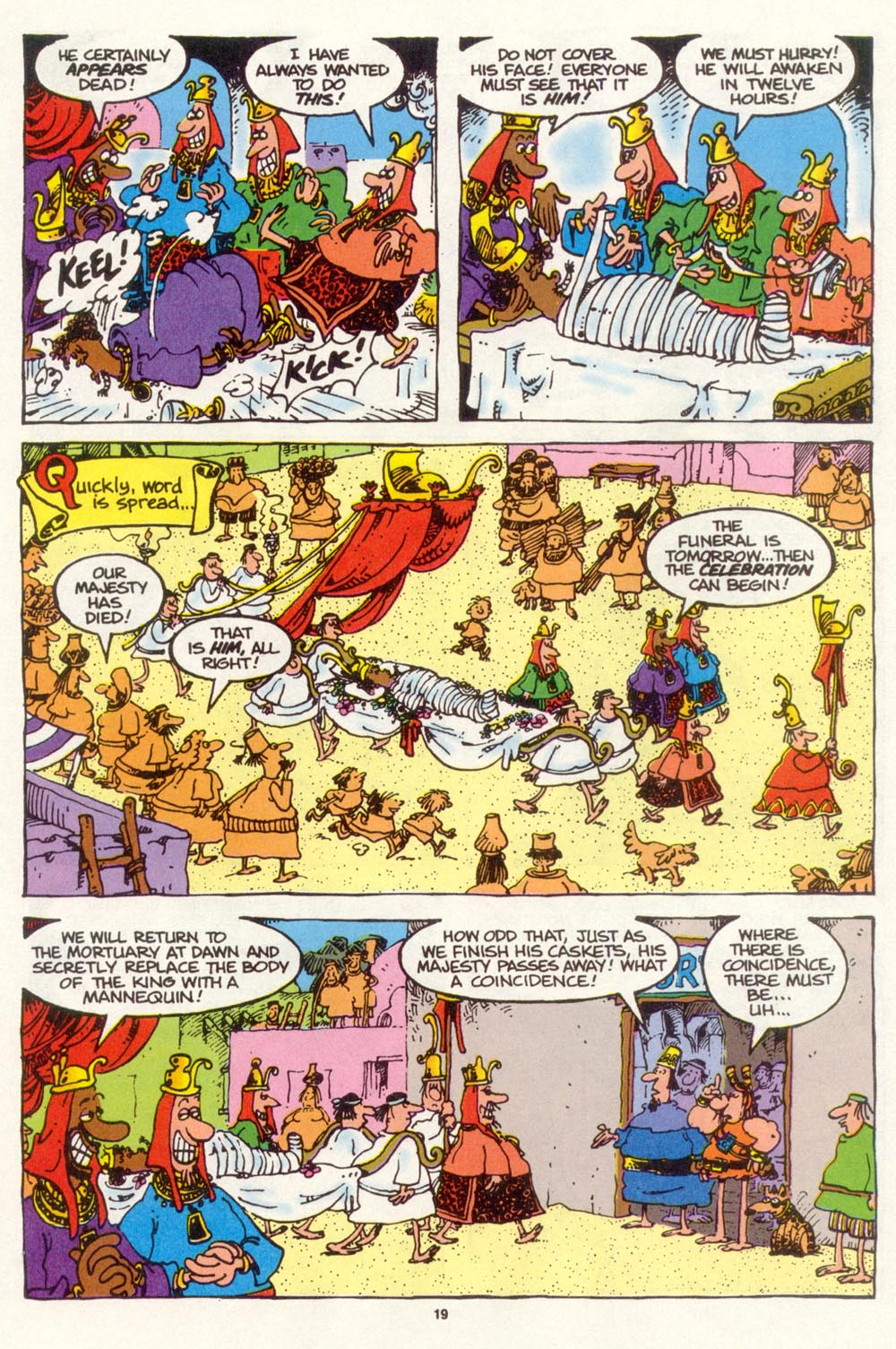 Read online Sergio Aragonés Groo the Wanderer comic -  Issue #110 - 21