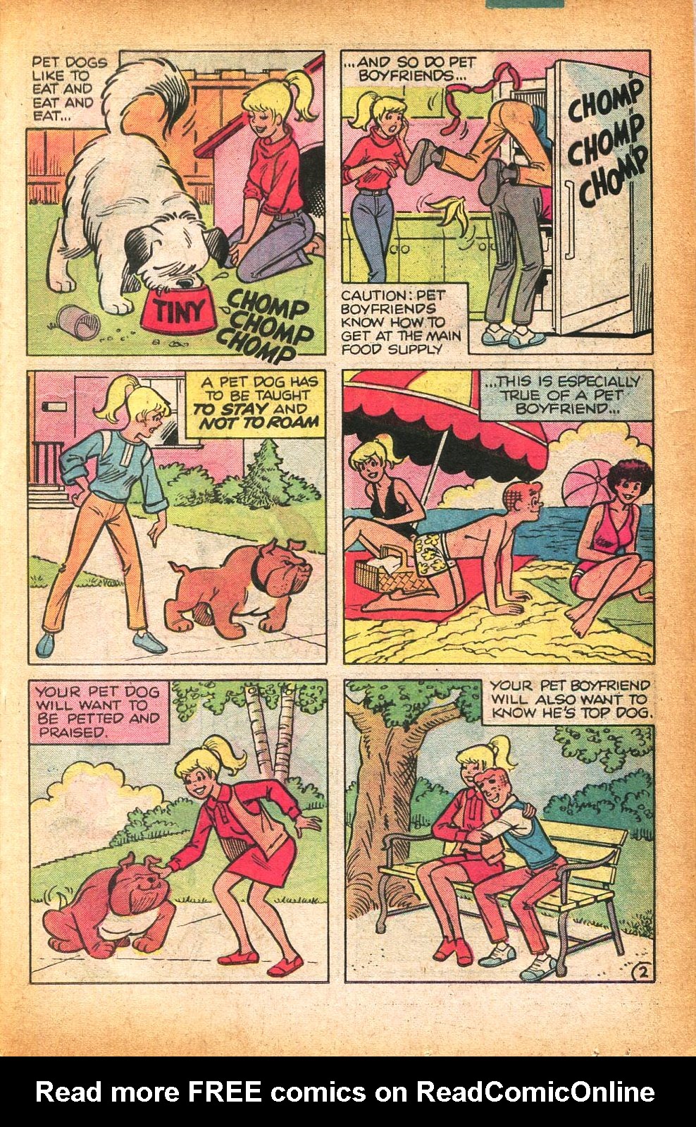 Read online Betty and Me comic -  Issue #149 - 21