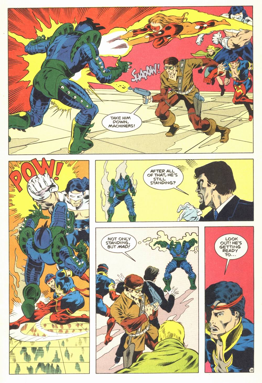 Read online Justice Machine featuring The Elementals comic -  Issue #1 - 12