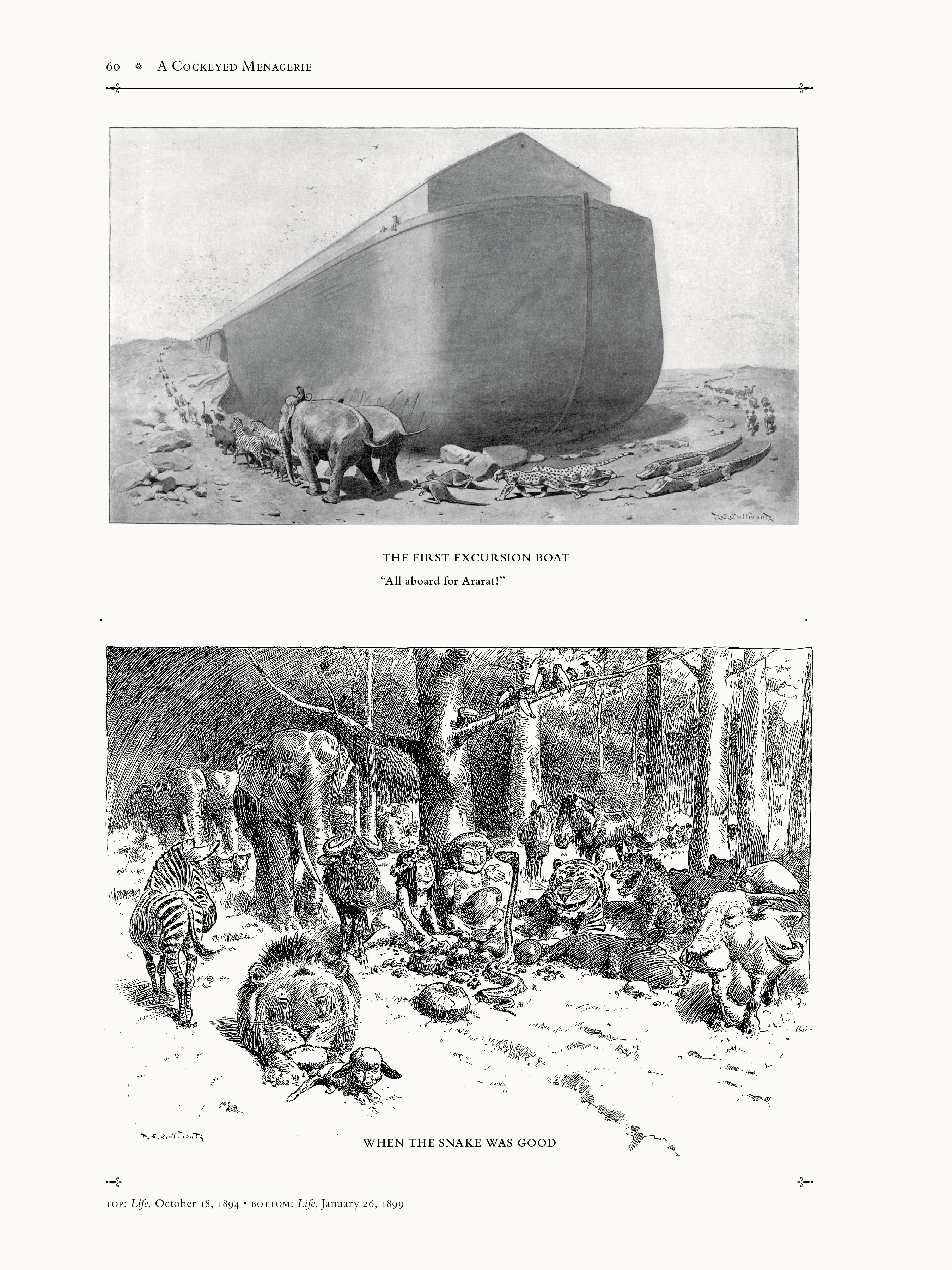 Read online A Cockeyed Menagerie: The Drawings of T.S. Sullivant comic -  Issue # TPB (Part 1) - 80