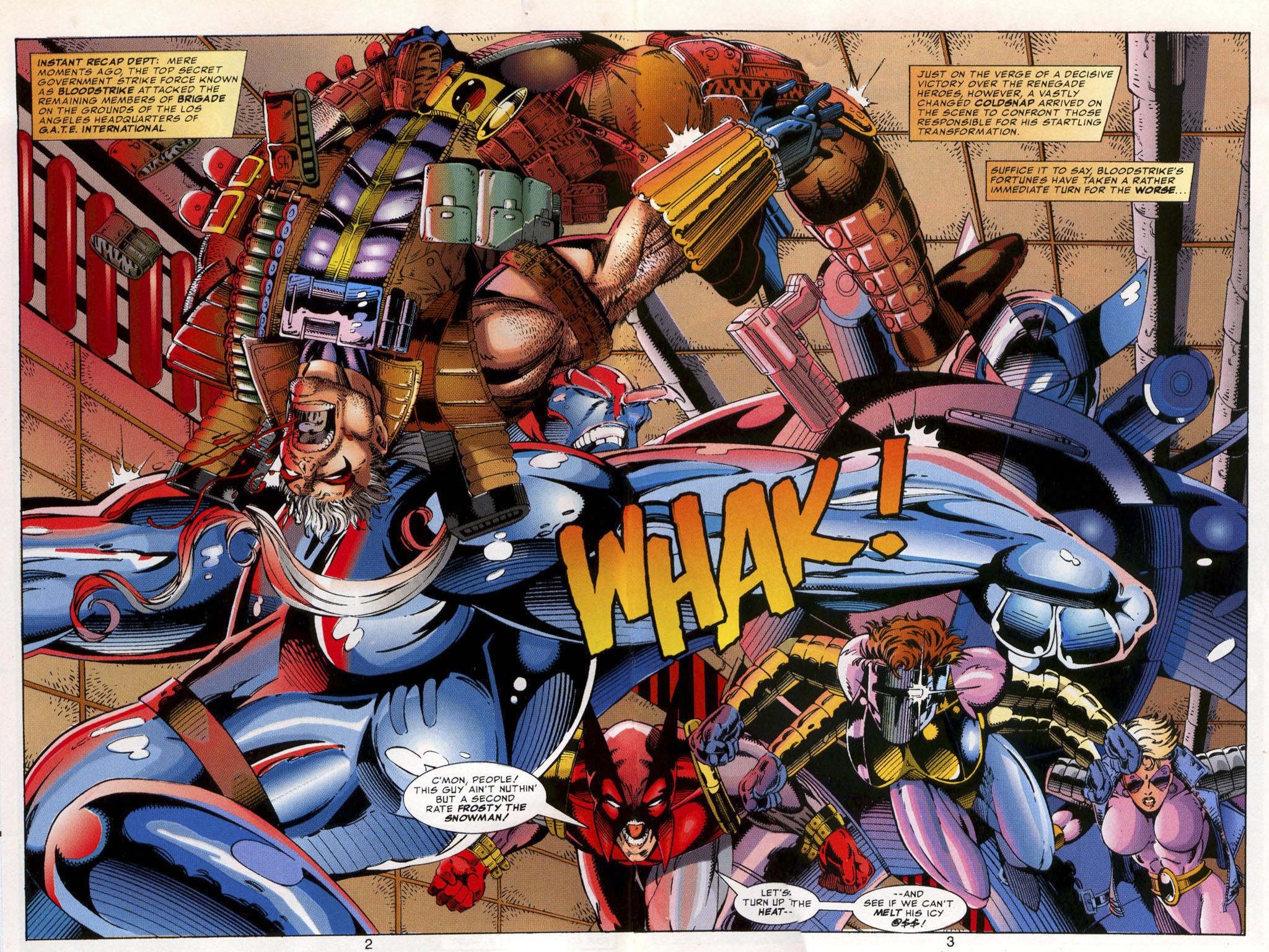 Read online Bloodstrike (1993) comic -  Issue #3 - 4