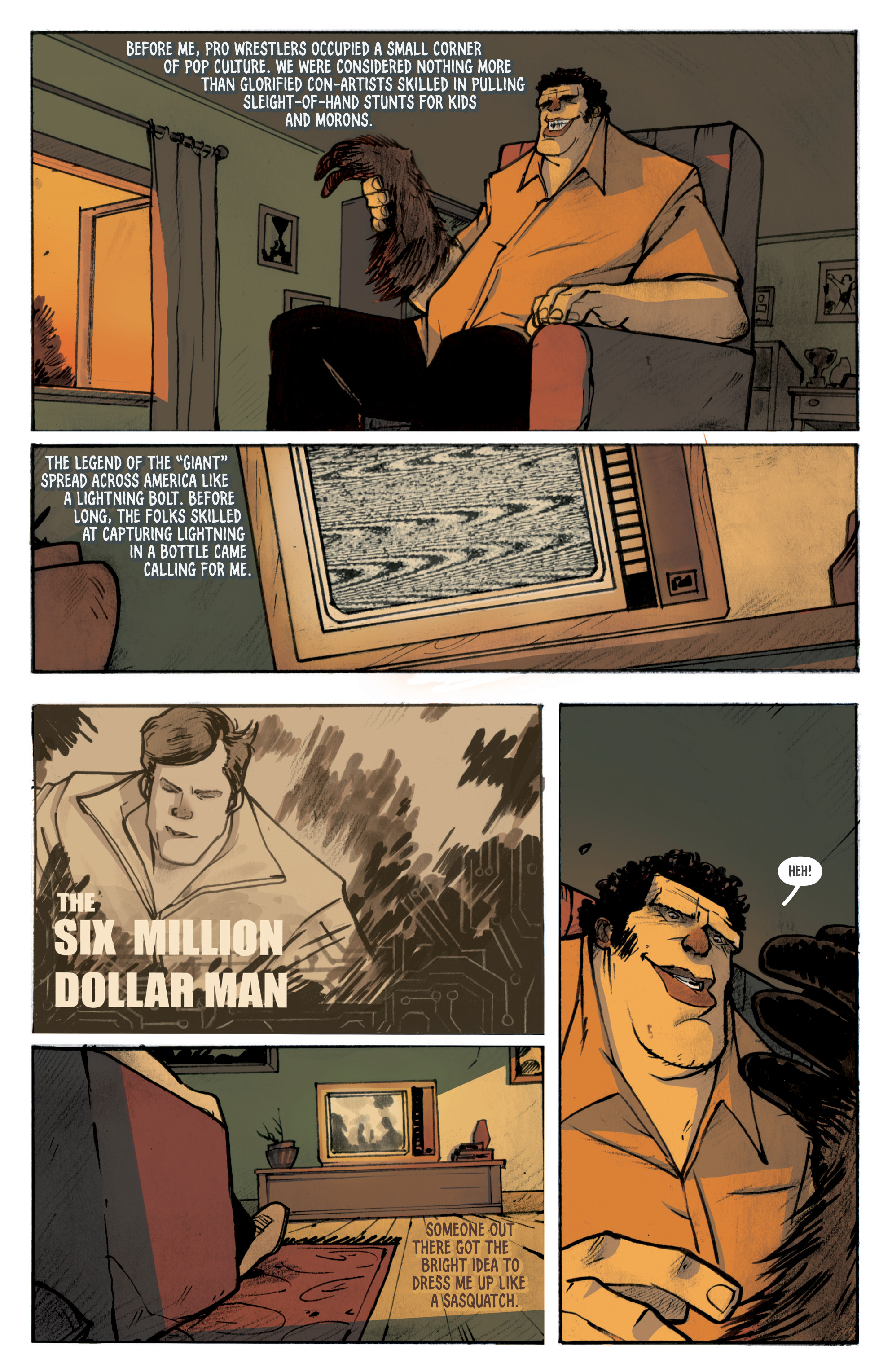 Read online Andre the Giant: Closer To Heaven comic -  Issue # TPB - 43