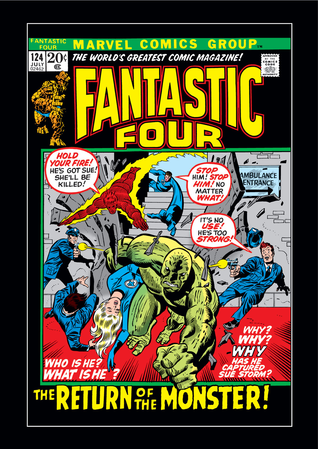 Fantastic Four (1961) 124 Page 0