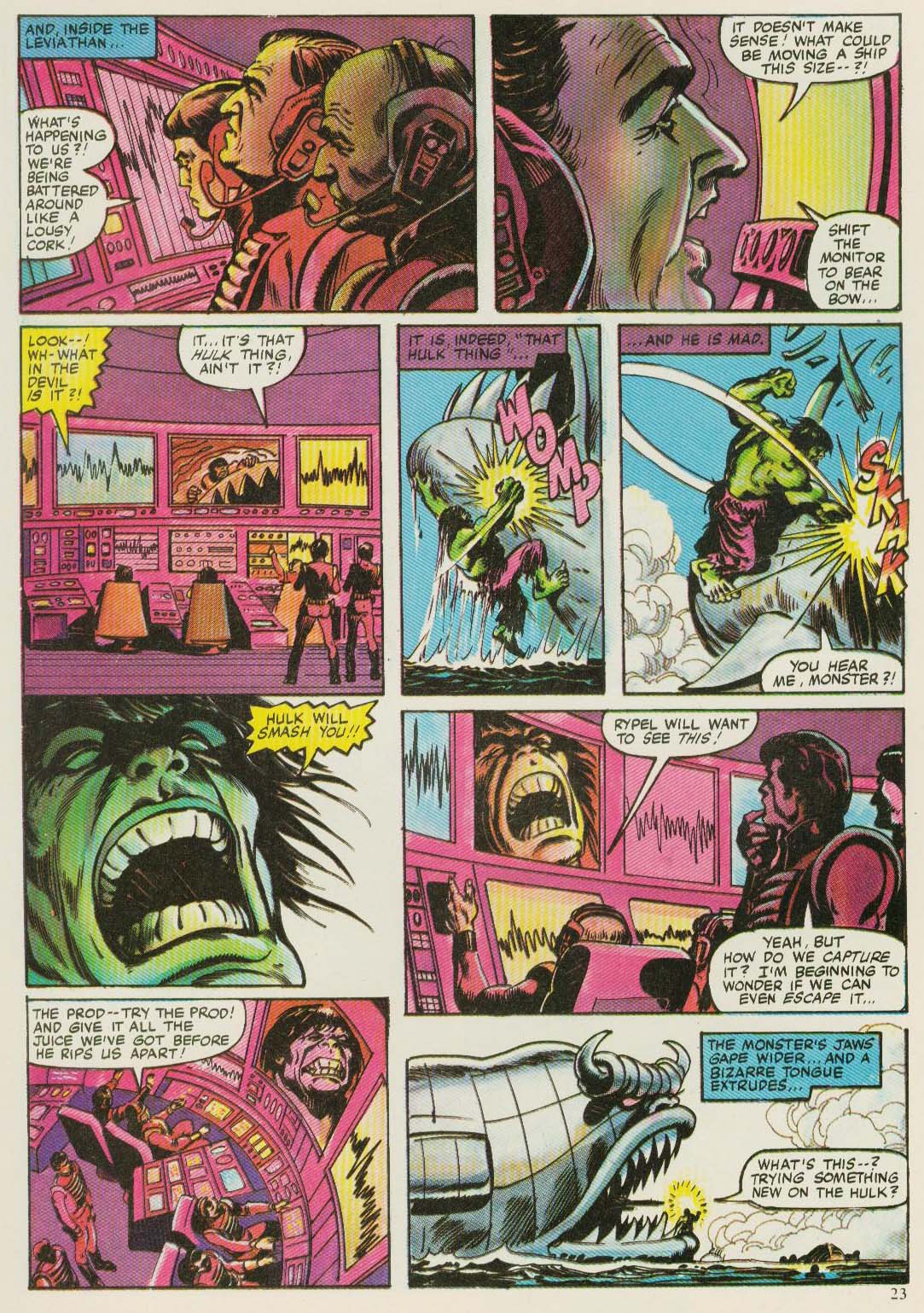 Read online Hulk (1978) comic -  Issue #22 - 23