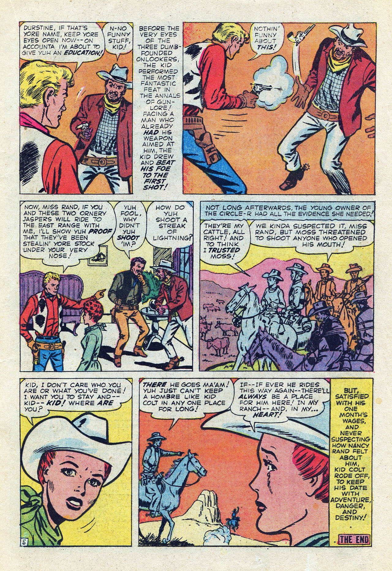 Read online Kid Colt Outlaw comic -  Issue #168 - 17