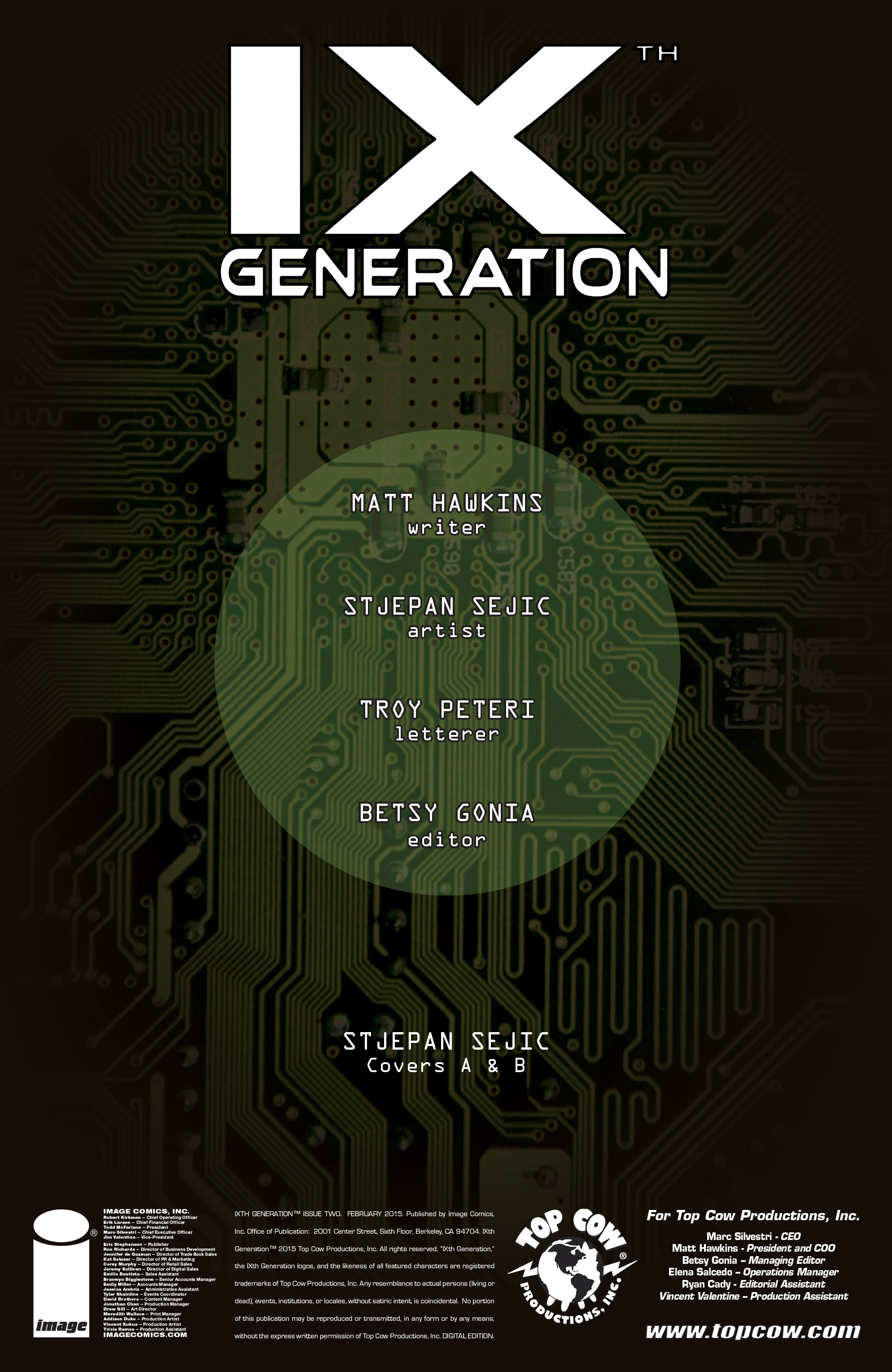 Read online IXth Generation comic -  Issue #2 - 2