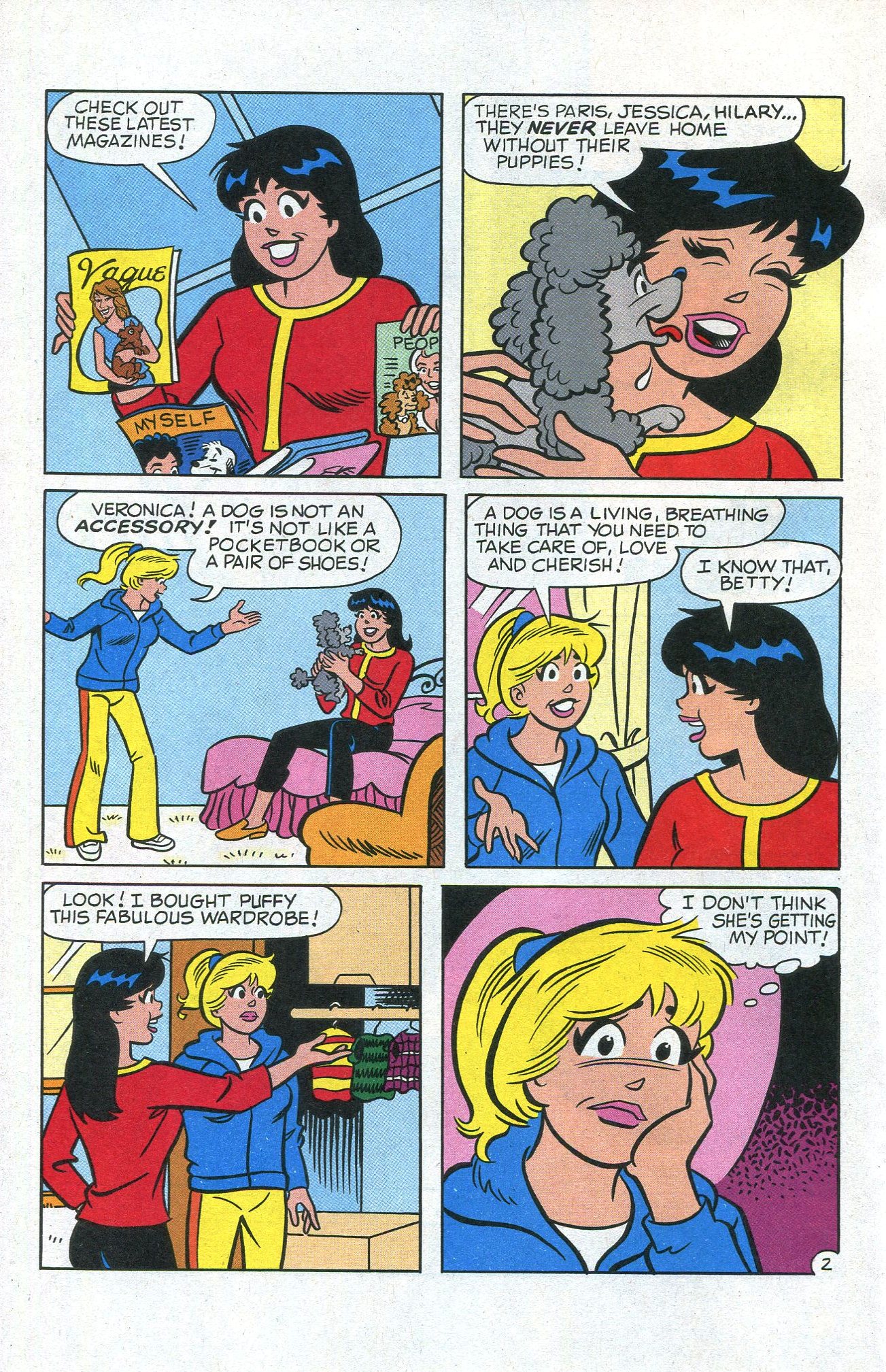 Read online Betty and Veronica (1987) comic -  Issue #216 - 4