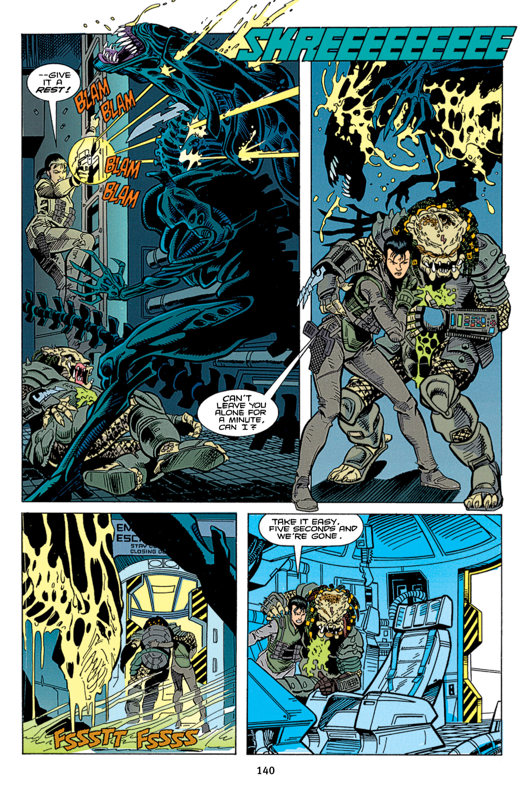 Read online Aliens vs. Predator Omnibus comic -  Issue # _TPB 1 Part 2 - 39