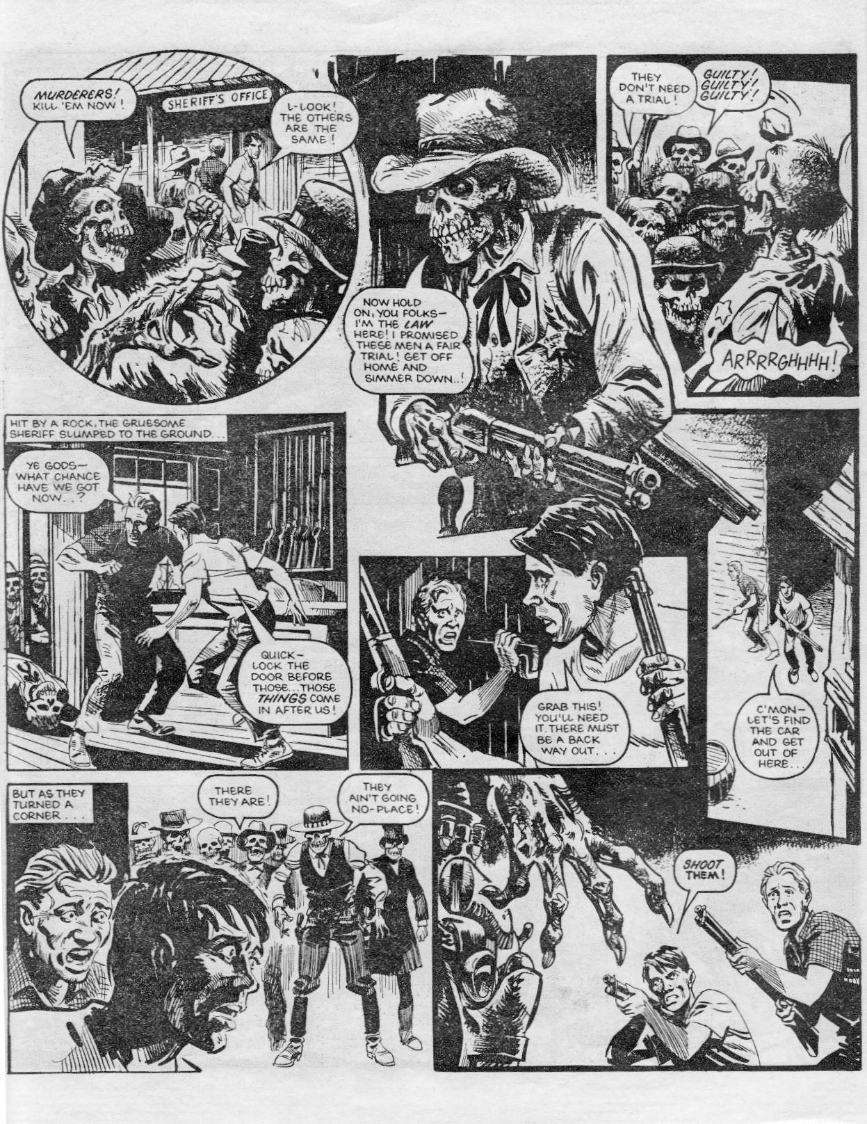 Read online Scream! (1984) comic -  Issue #9 - 10
