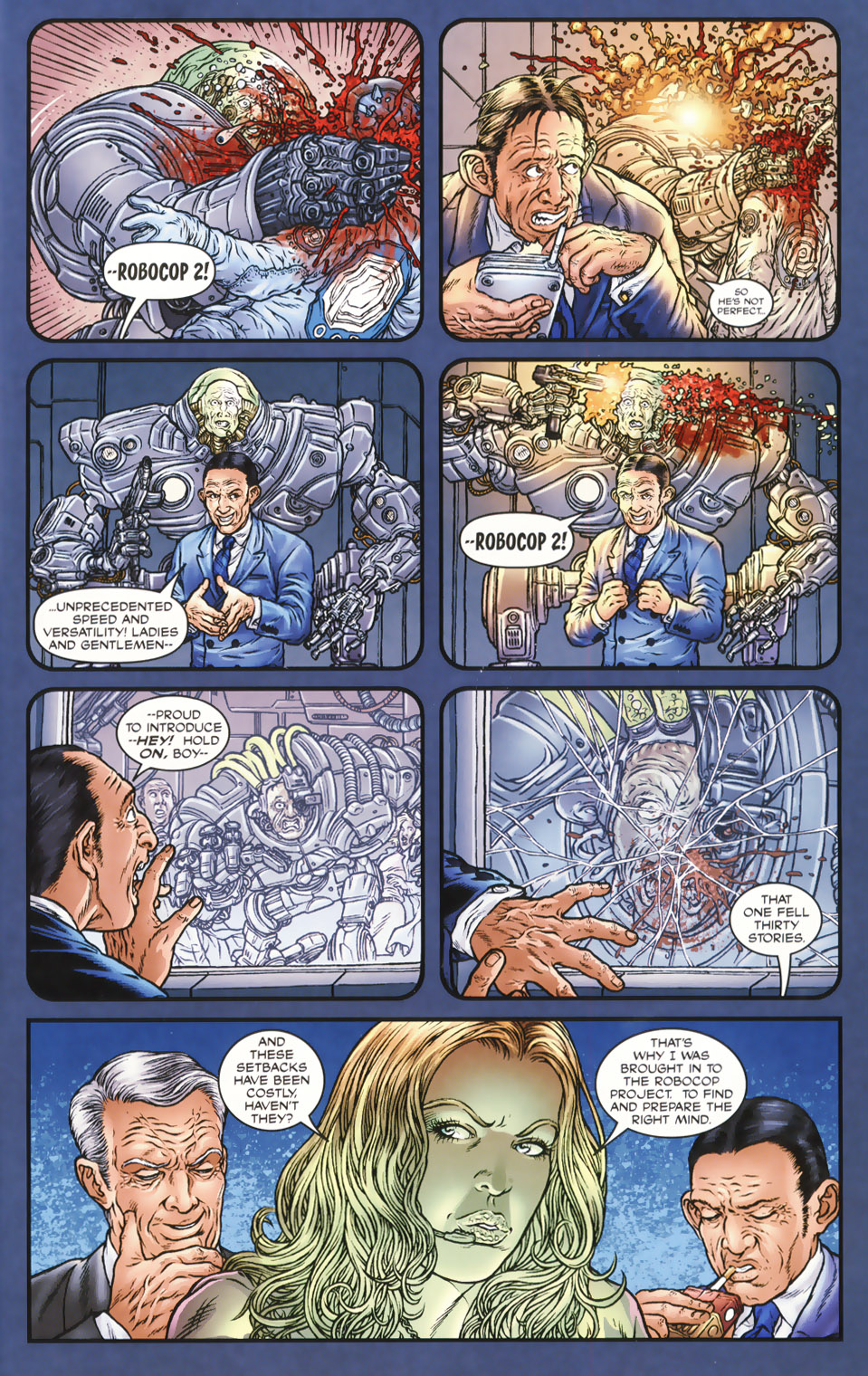 Read online Frank Miller's Robocop comic -  Issue #3 - 3