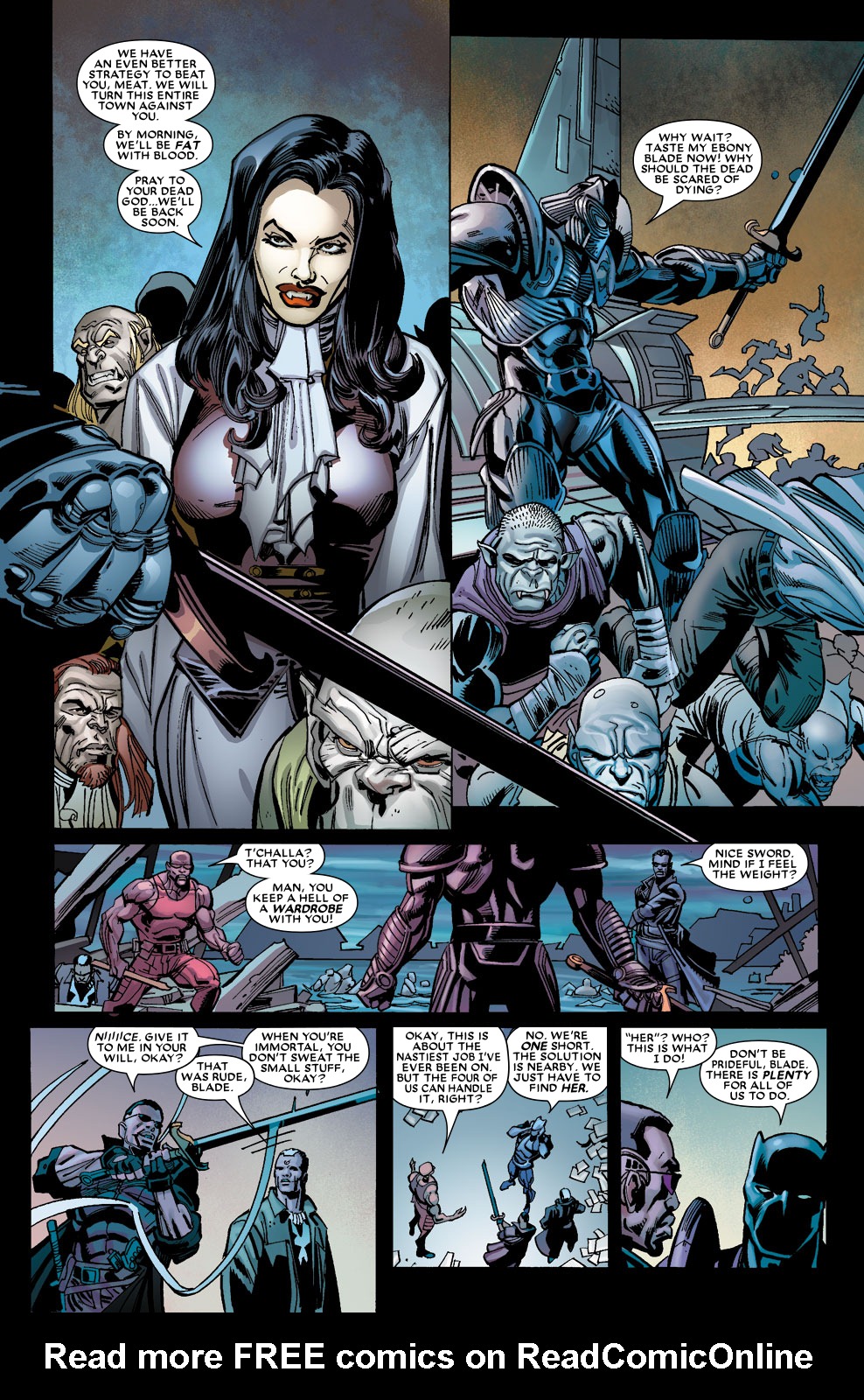 Read online Black Panther (2005) comic -  Issue #13 - 10