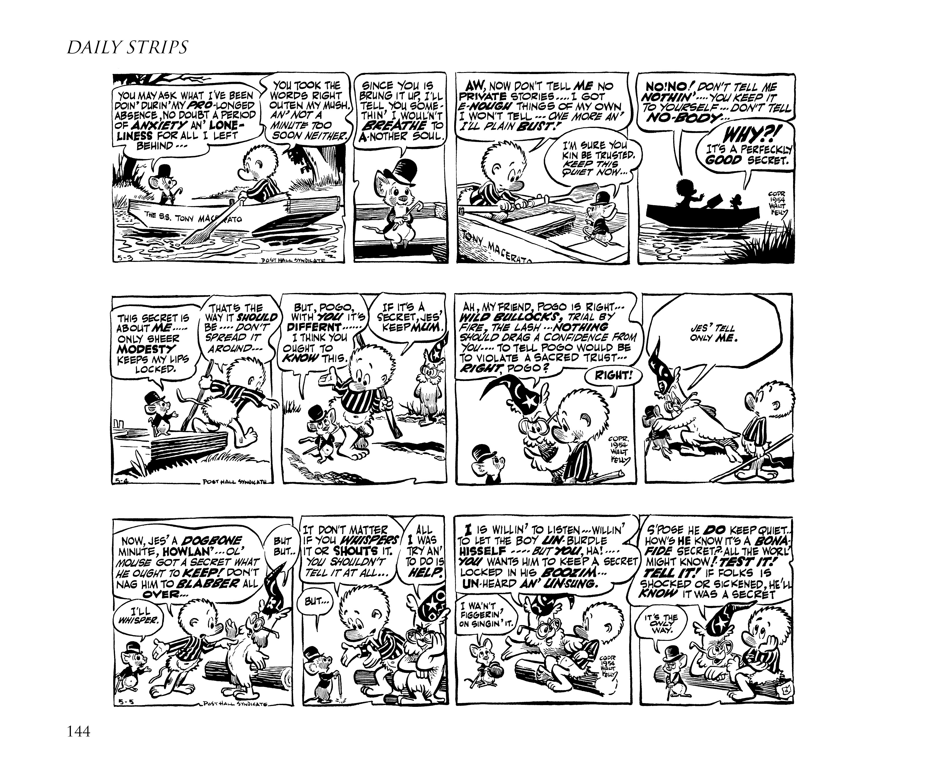 Read online Pogo by Walt Kelly: The Complete Syndicated Comic Strips comic -  Issue # TPB 3 (Part 2) - 56