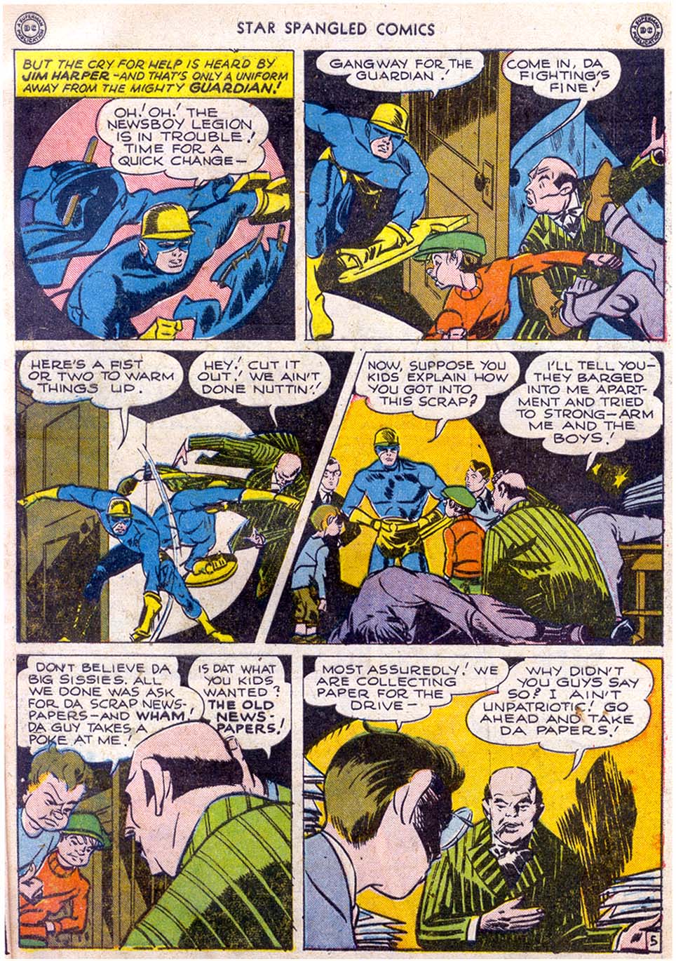 Read online Star Spangled Comics comic -  Issue #49 - 7