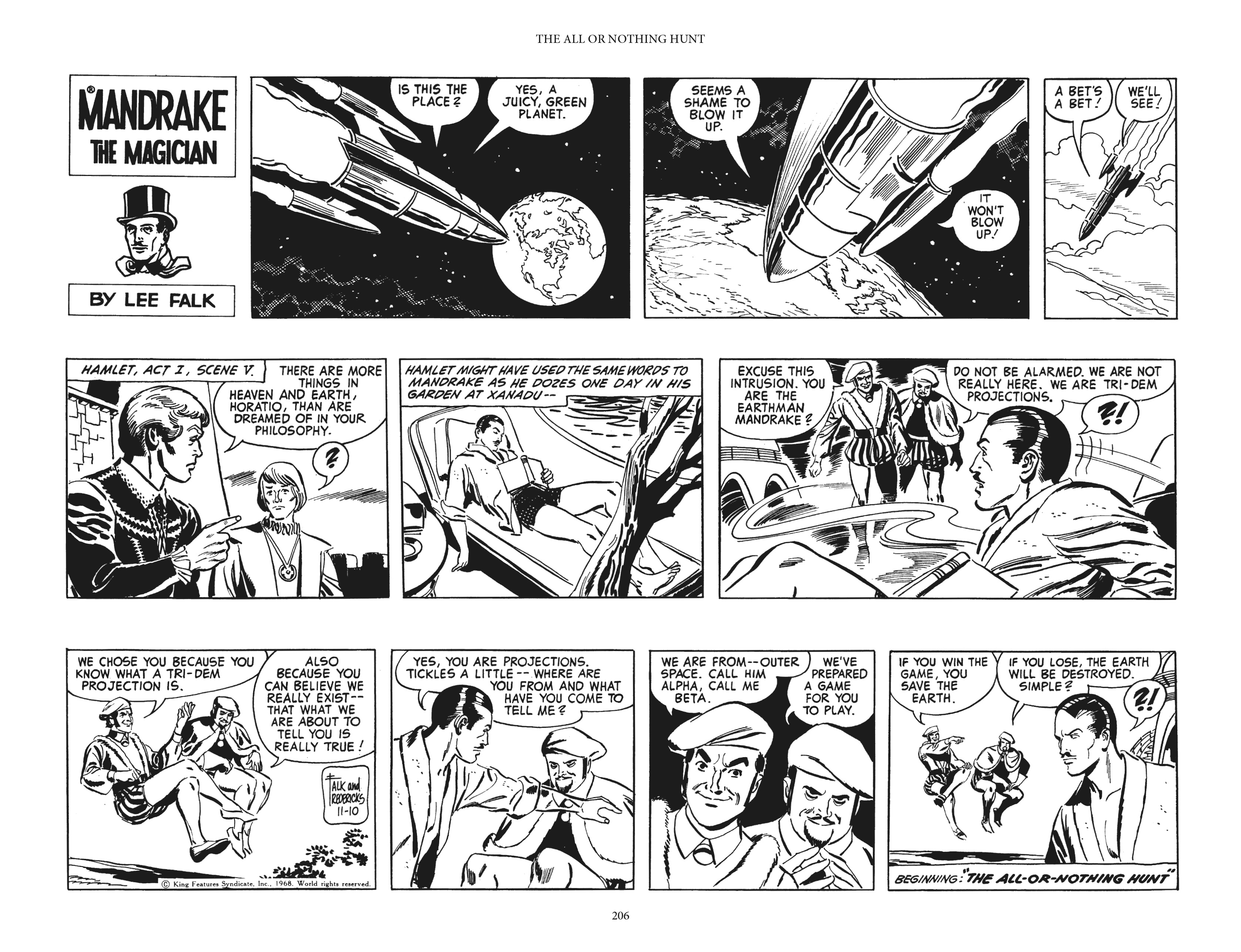 Read online Mandrake the Magician: The Fred Fredricks Sundays comic -  Issue # TPB (Part 3) - 7