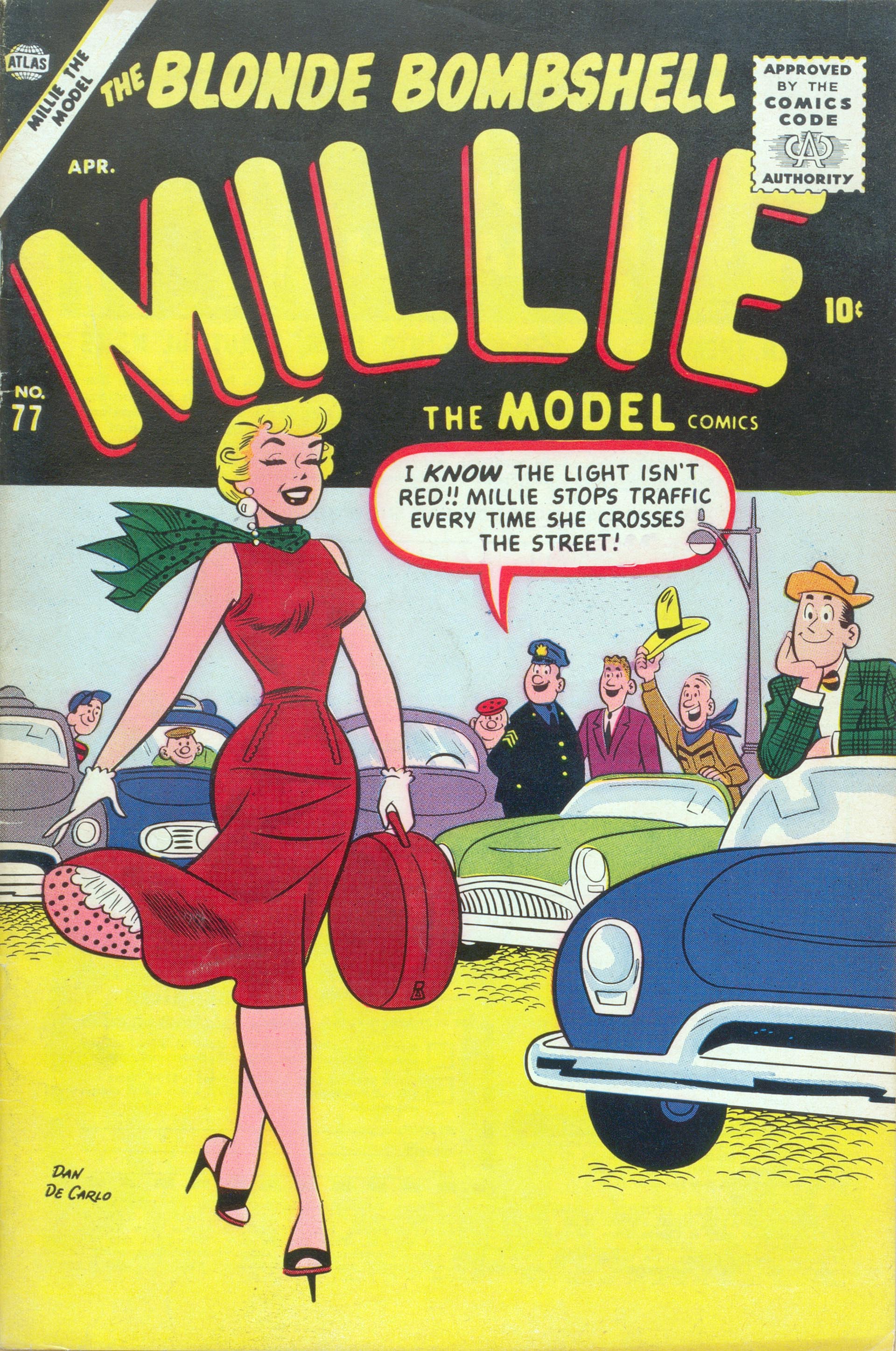 Read online Millie the Model comic -  Issue #77 - 1