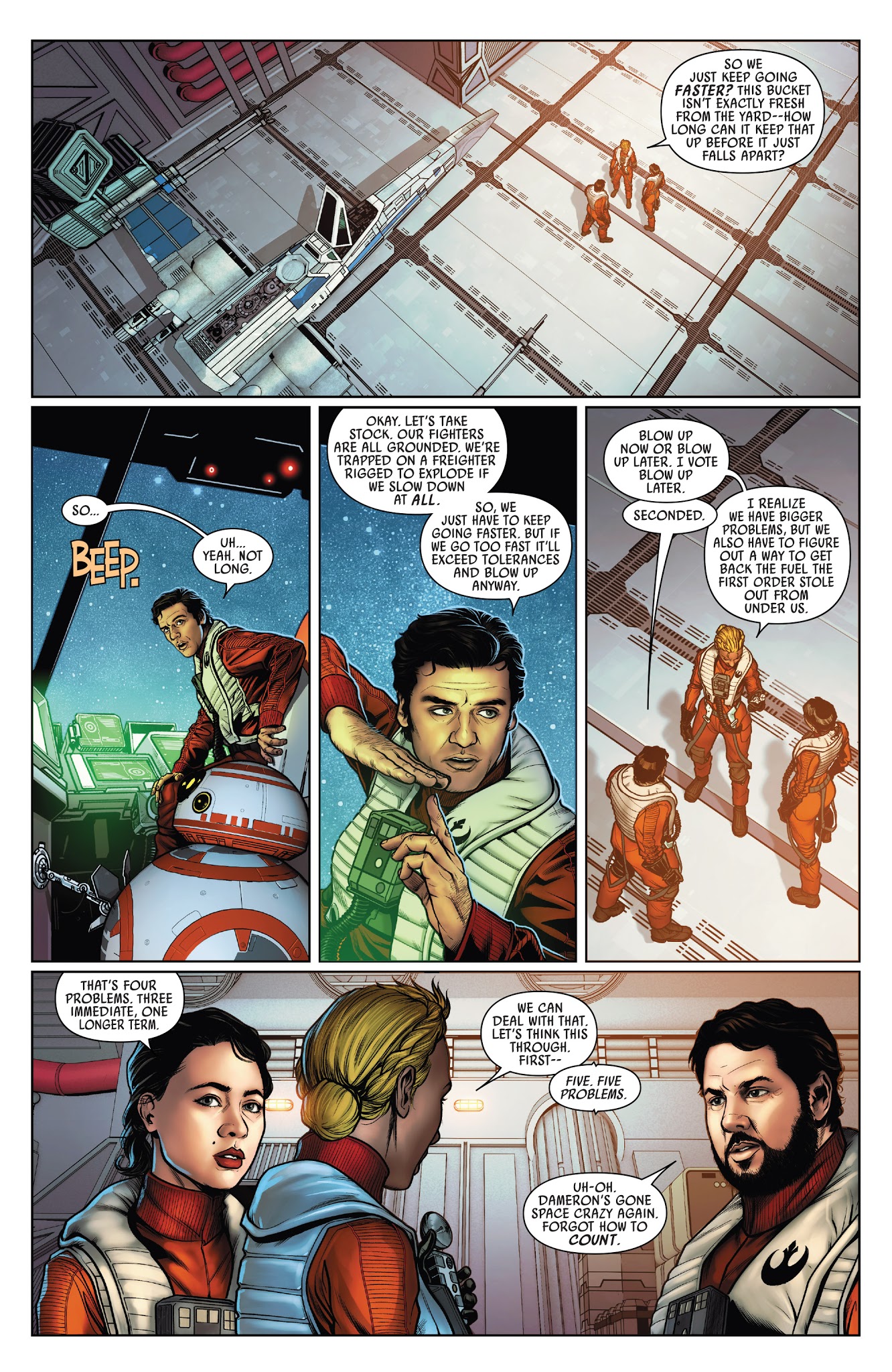 Read online Star Wars: Poe Dameron comic -  Issue #16 - 7