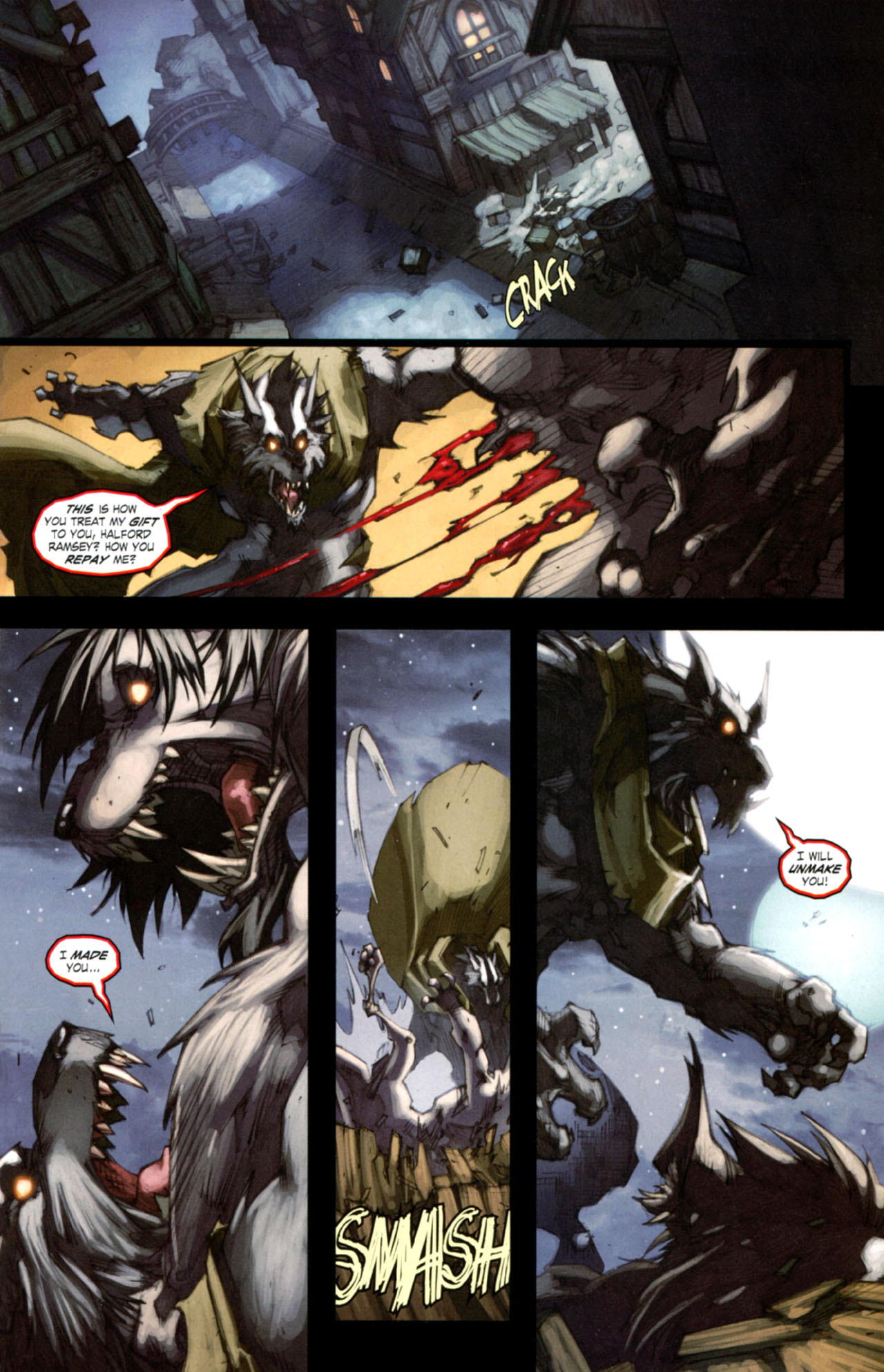 Read online World of Warcraft: Curse of the Worgen comic -  Issue #4 - 18